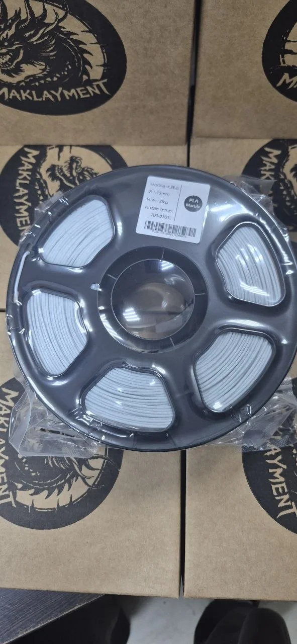Пластик для 3D печати PLA 1.75мм 1кг Мрамор