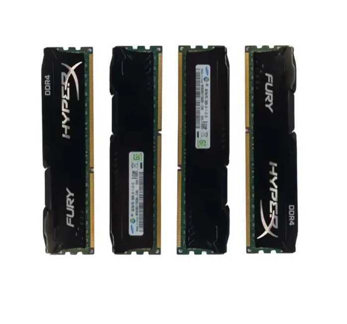 Черный Радиатор охлаждения HyperX DDR3, DDR4 1 комплект - миниатюра 2