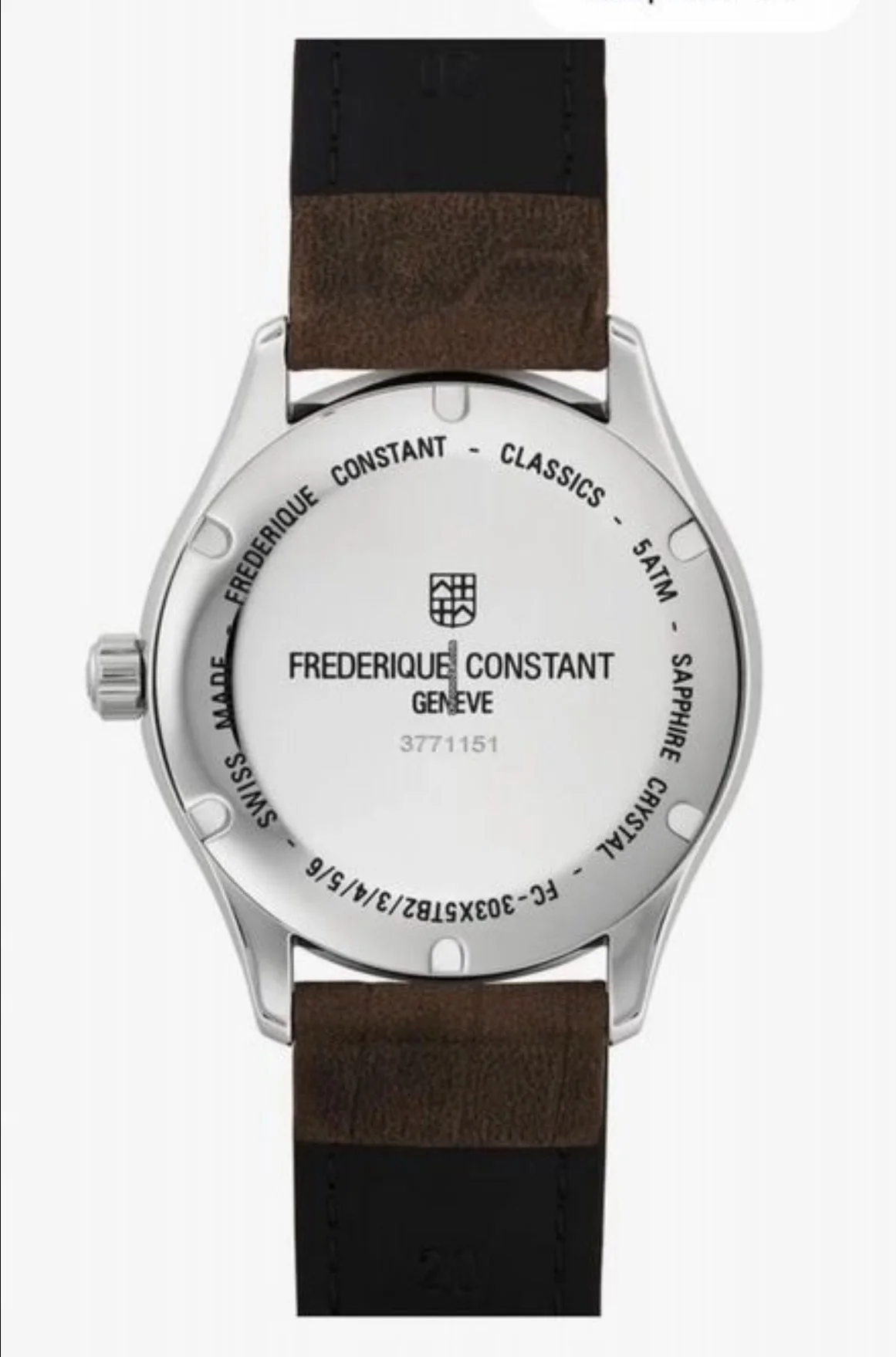 Мужские наручные часы Frederique Constant - миниатюра 3