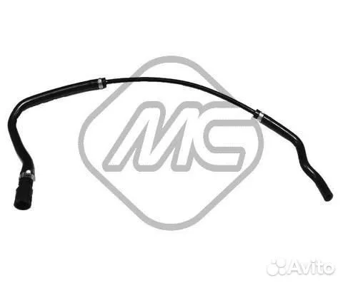 Патрубок радиатора BMW E81 Metalcaucho 09885 - изображение 1