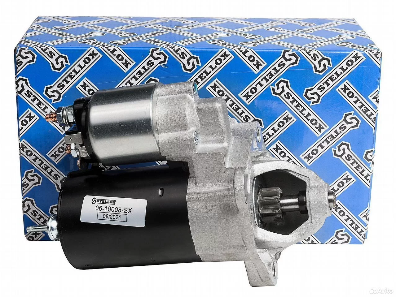 Стартер 12V 1.1KW 9T 0610008SX - миниатюра 2