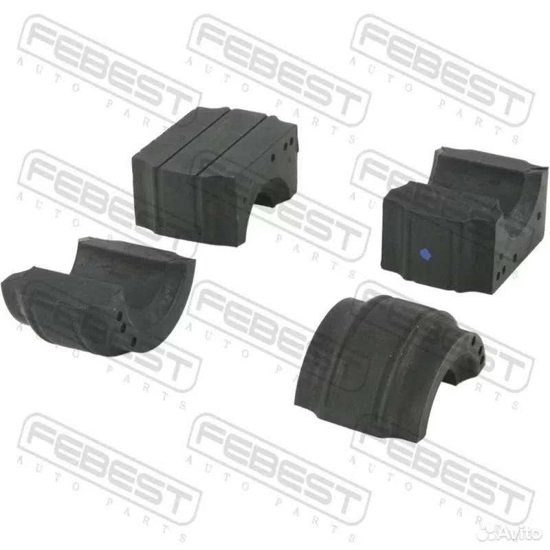 Втулка переднего стабилизатора комплект d24.2 Febest BMSB-F20F-KIT (F20, F21, F22, F23, F30, F31, F35, F32, F33, F36) - изображение 1