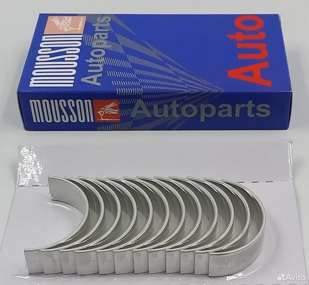 Вкладыши коленвала шатунные BMW 2.5L N52B25 комплект Mousson sbcn52B25STD - изображение 1