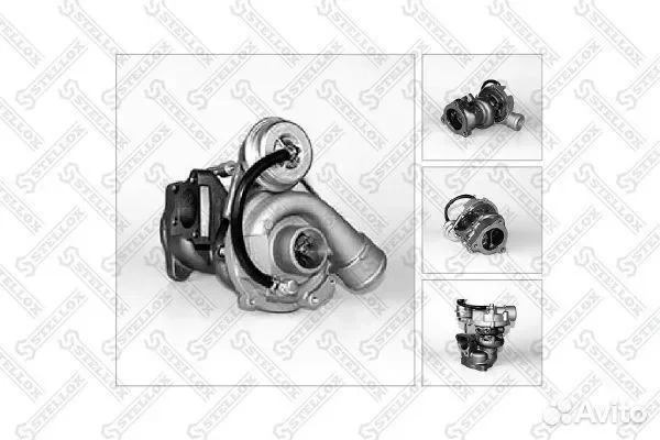 Турбокомпрессор Audi A4/A6 1.8T 4WD 97-0 1080300SX - изображение 1
