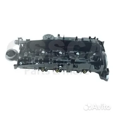 Клапанная крышка головки блока цилиндров с прокладкой - пластик / BMW 1(F20,F21), 2(F22,F23), 3(F30 - изображение 1