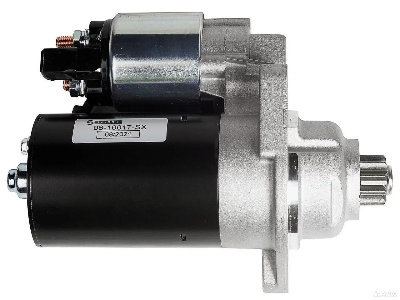 Стартер 12V 1.1KW 10T 0610017SX - миниатюра 4