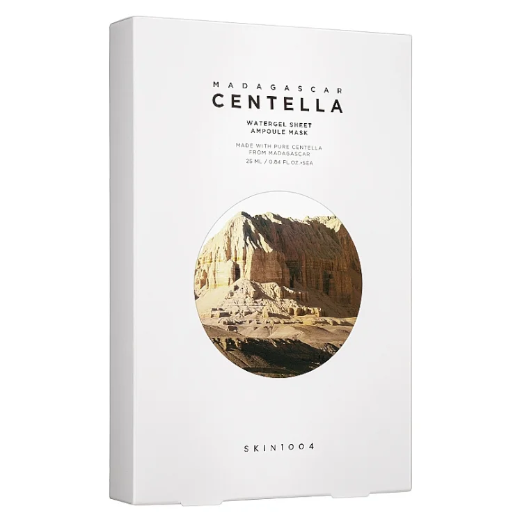 Skin1004 madagascar centella Набор тканевых масок с центеллой 25 мл по 5 шт - изображение 1