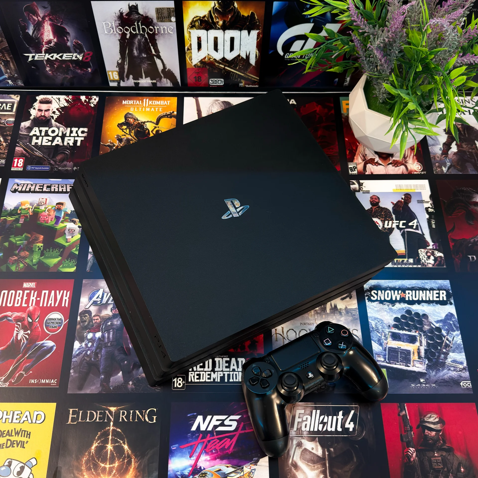 Sony Playstation 4 Fat/Slim/Pro с играми сразу - миниатюра 3
