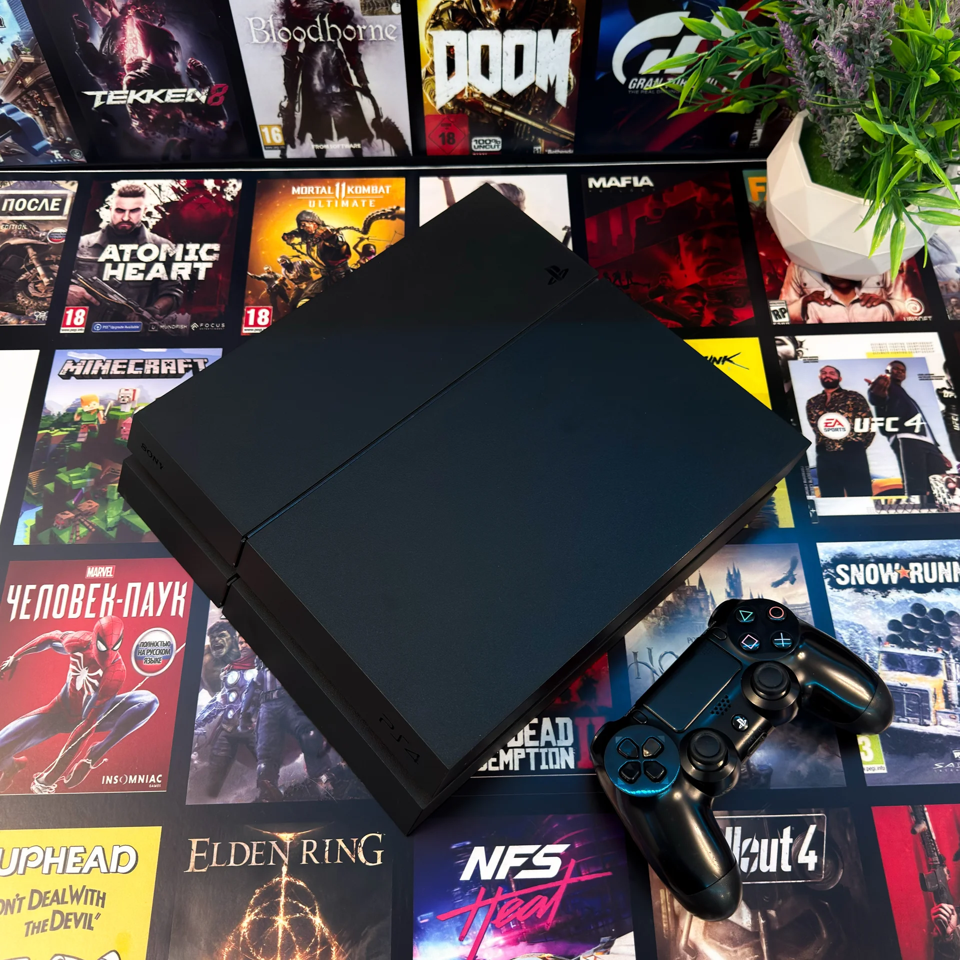 Sony Playstation 4 Fat/Slim/Pro с играми сразу - миниатюра 4