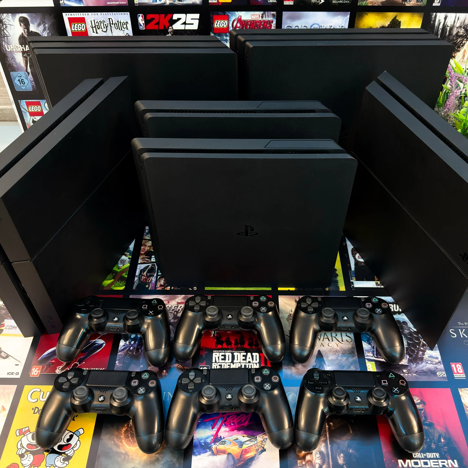 Sony Playstation 4 Fat/Slim/Pro с играми сразу - миниатюра 5