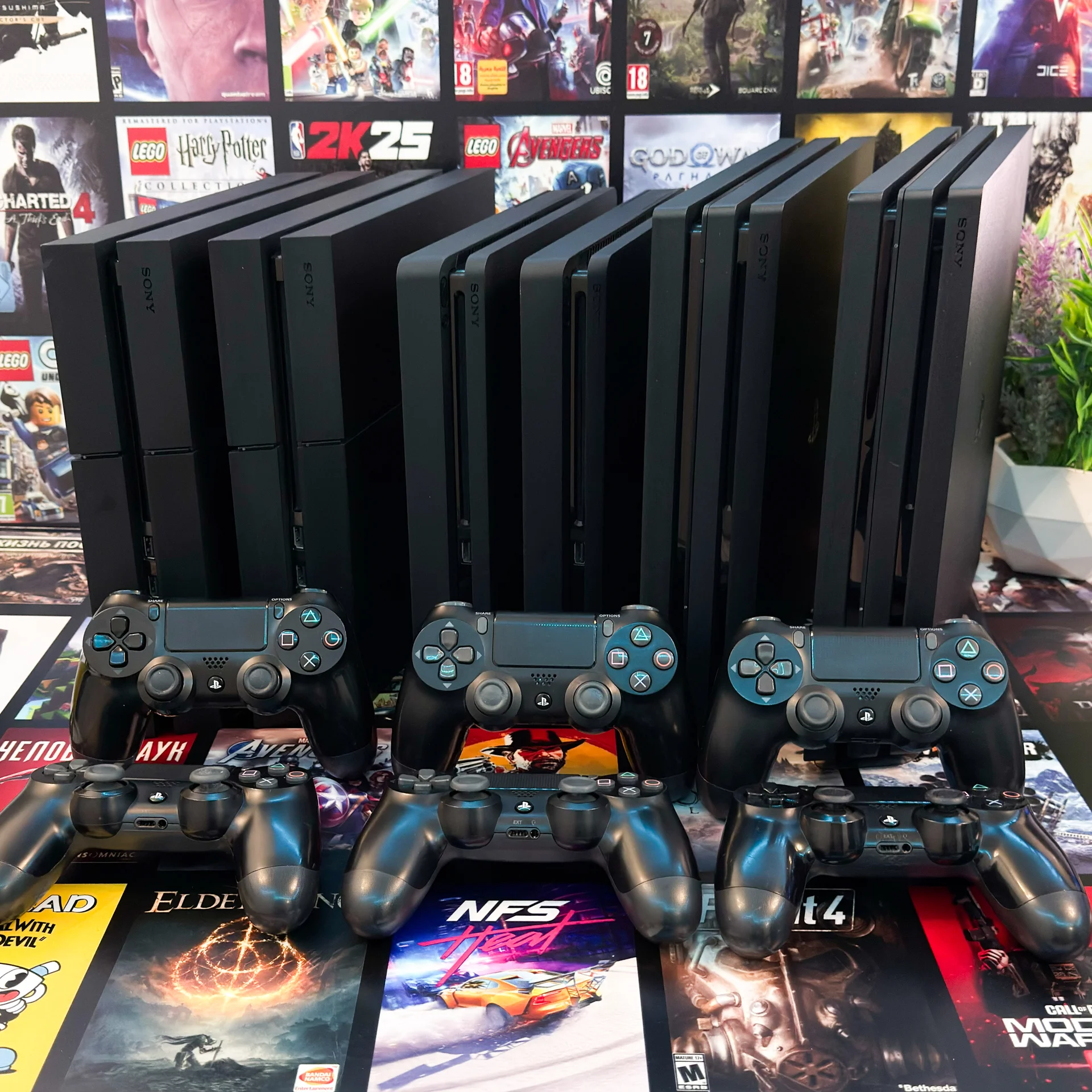 Sony Playstation 4 Fat/Slim/Pro с играми сразу - миниатюра 10