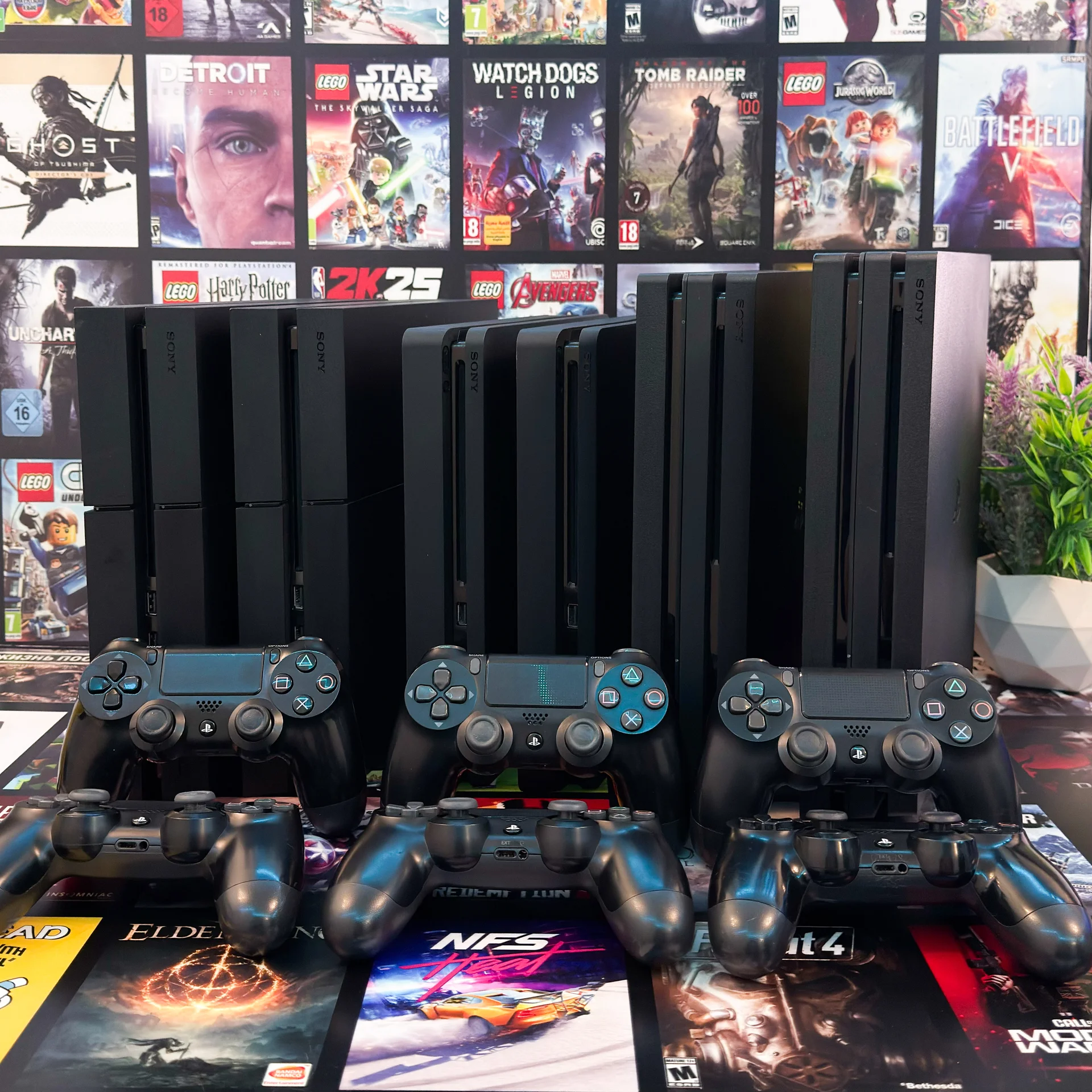Sony Playstation 4 Fat/Slim/Pro с играми сразу - миниатюра 11