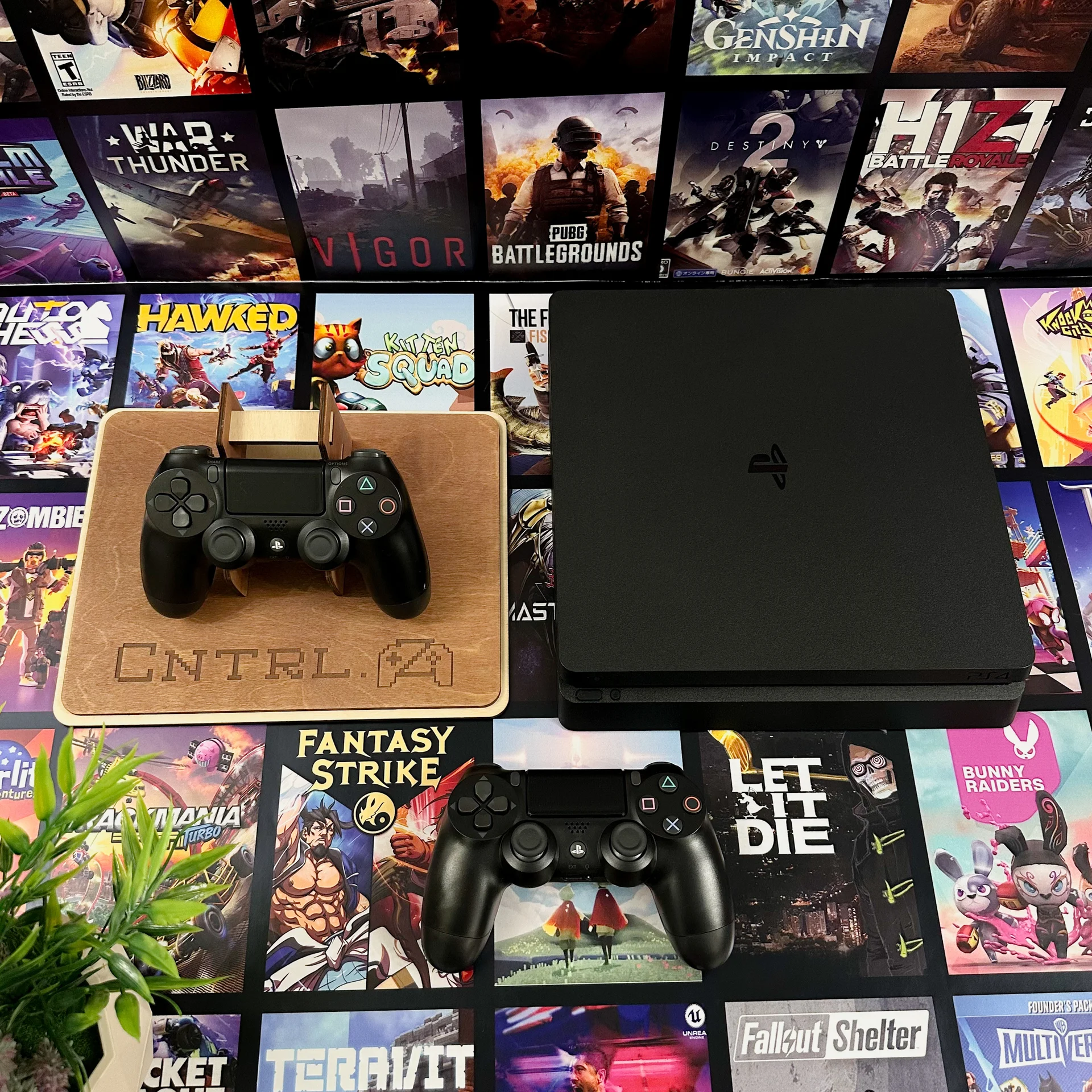 Sony PlayStation 4 Slim 1tb Прошитая 2 геймпада - миниатюра 3