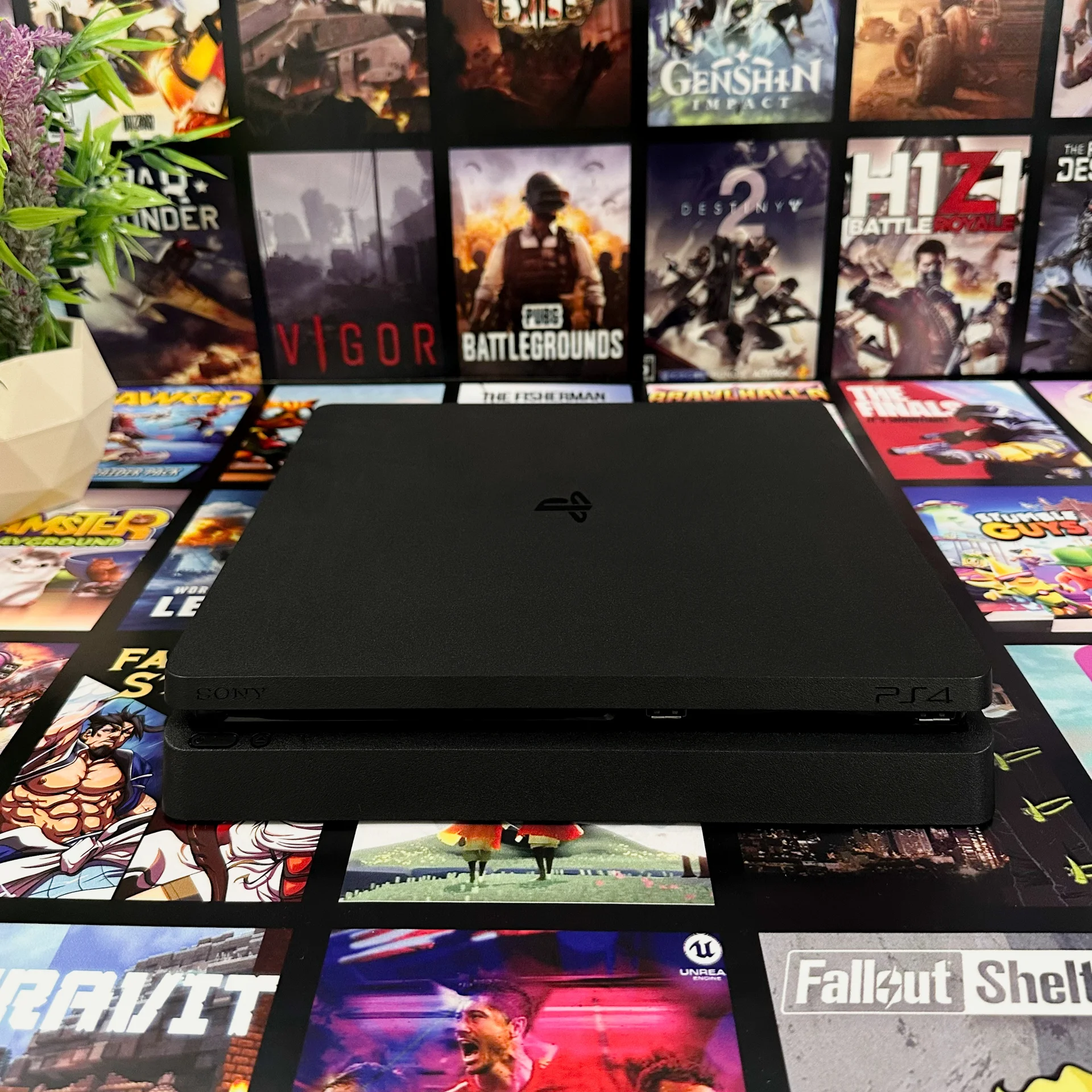 Sony PlayStation 4 Slim 1tb Прошитая 2 геймпада - миниатюра 6