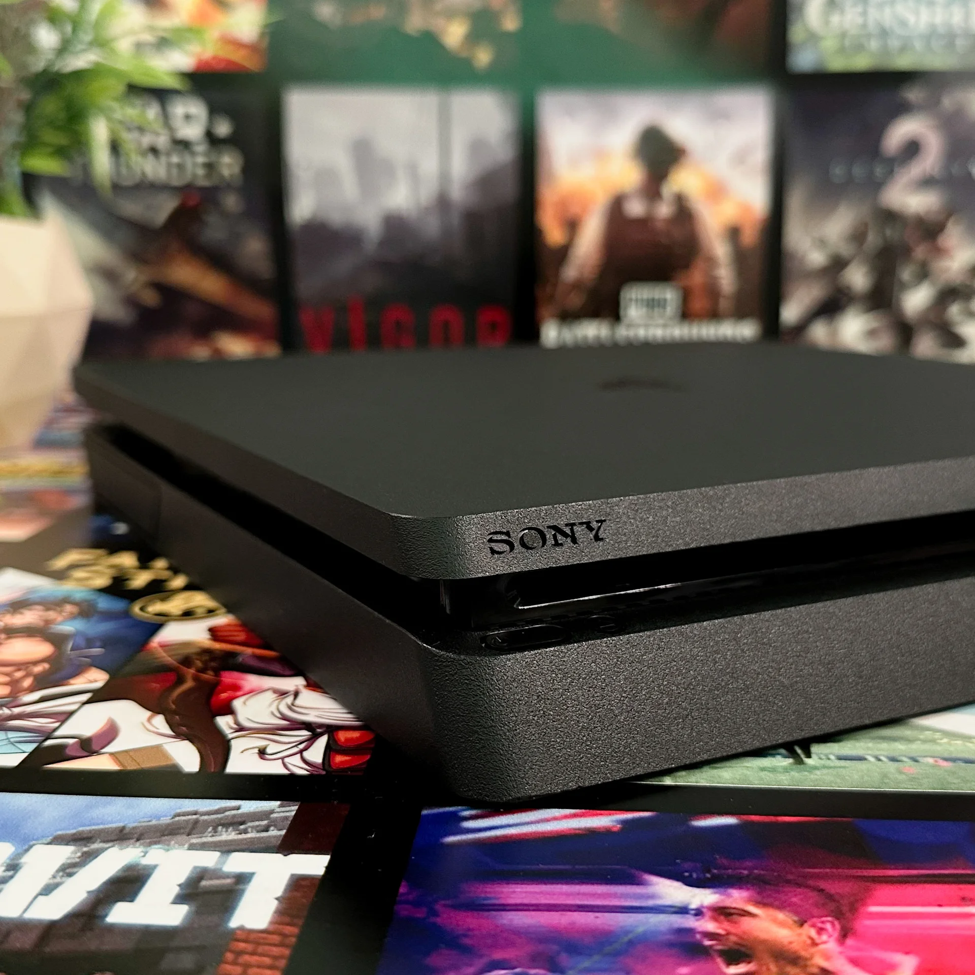 Sony PlayStation 4 Slim 1tb Прошитая 2 геймпада - миниатюра 8