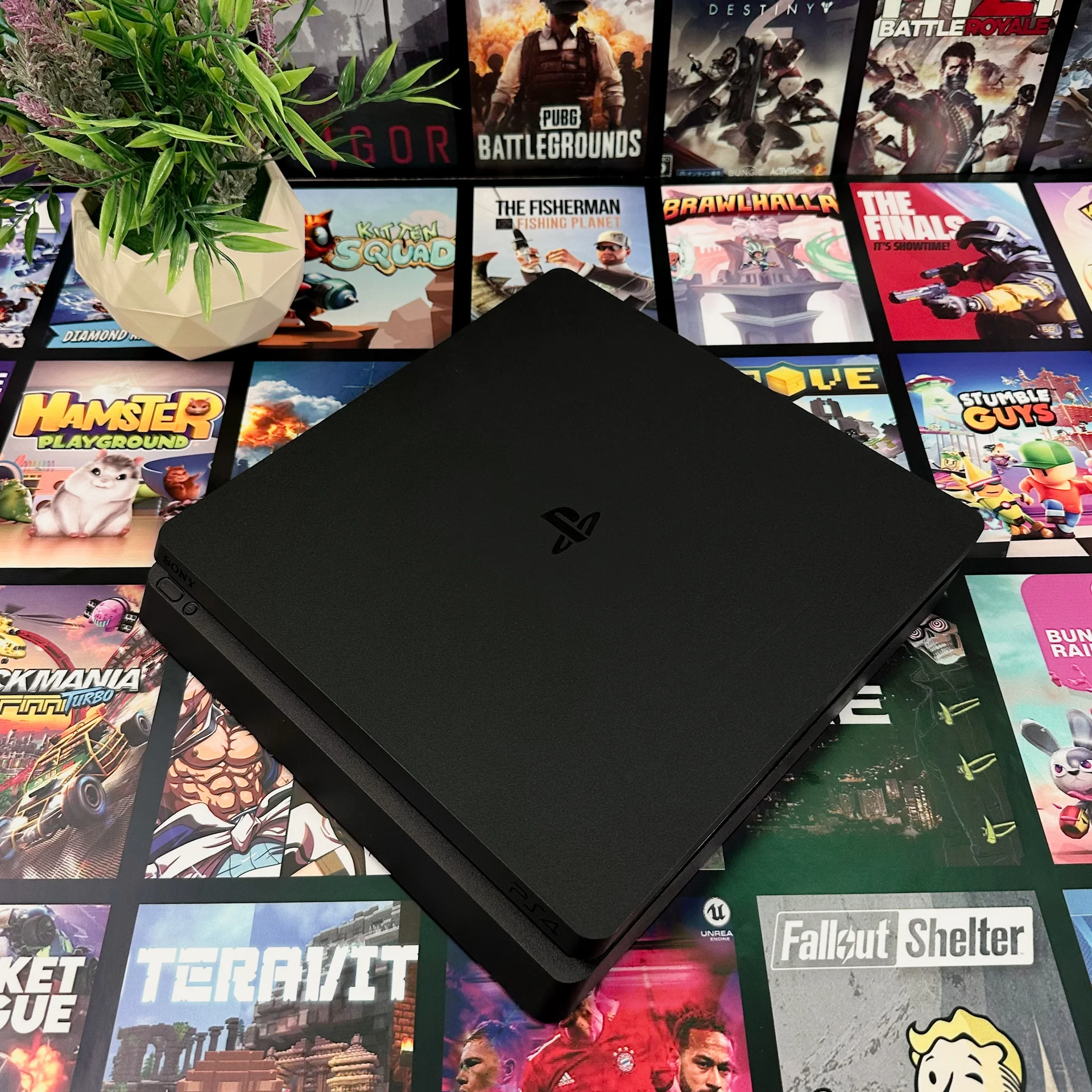 Sony PlayStation 4 Slim 1tb Прошитая 2 геймпада - миниатюра 10