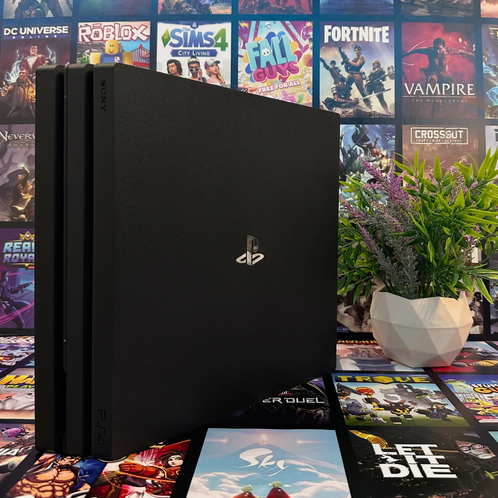 Sony Playstation 4 Pro 1000 гб 170 игр 2 джойстика - миниатюра 9
