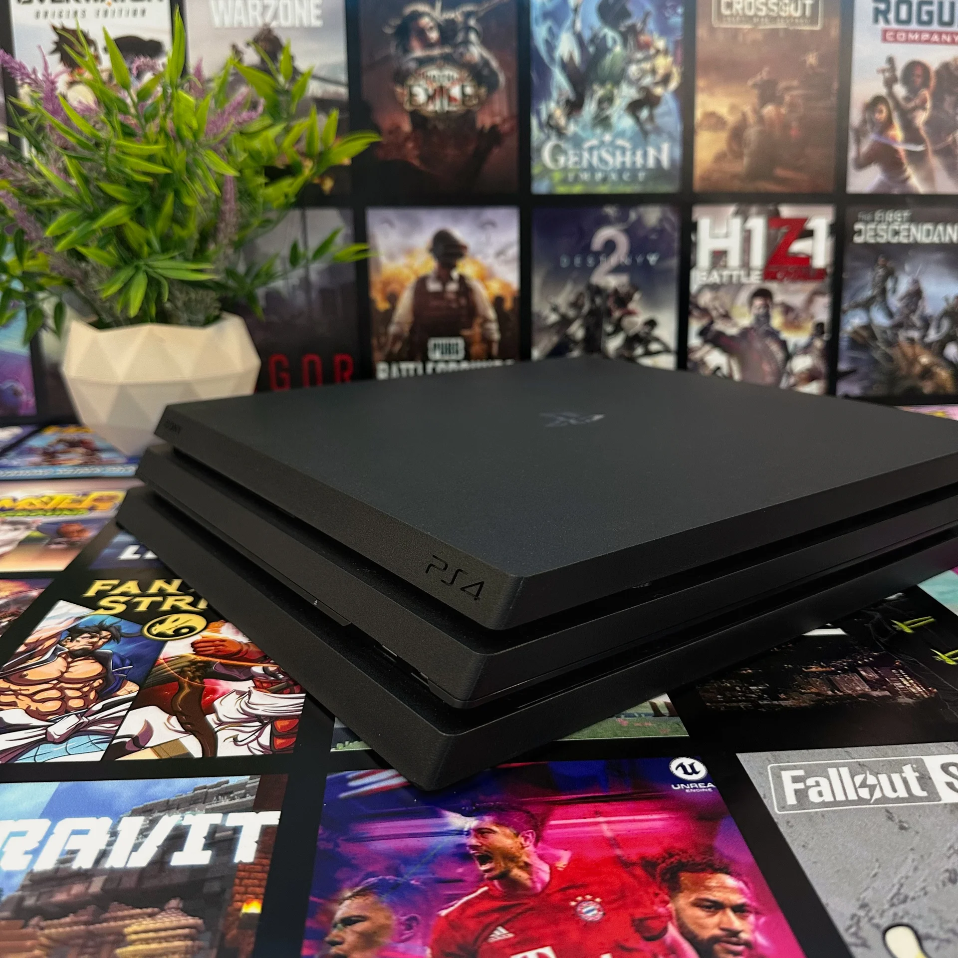 Sony Playstation 4 Pro 1000 гб 170 игр 2 джойстика - миниатюра 10