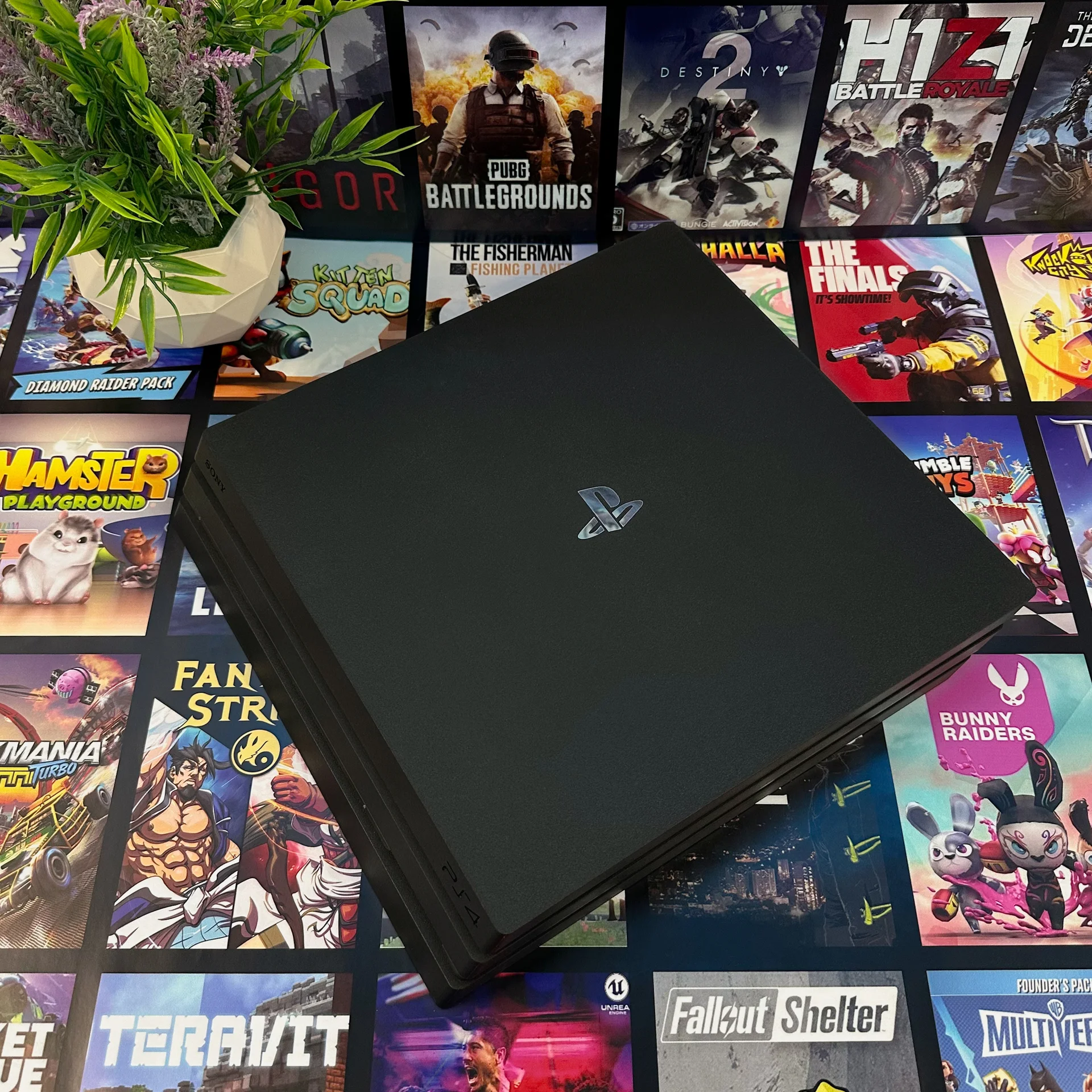 Sony Playstation 4 Pro 1000 гб 170 игр 2 джойстика - миниатюра 12