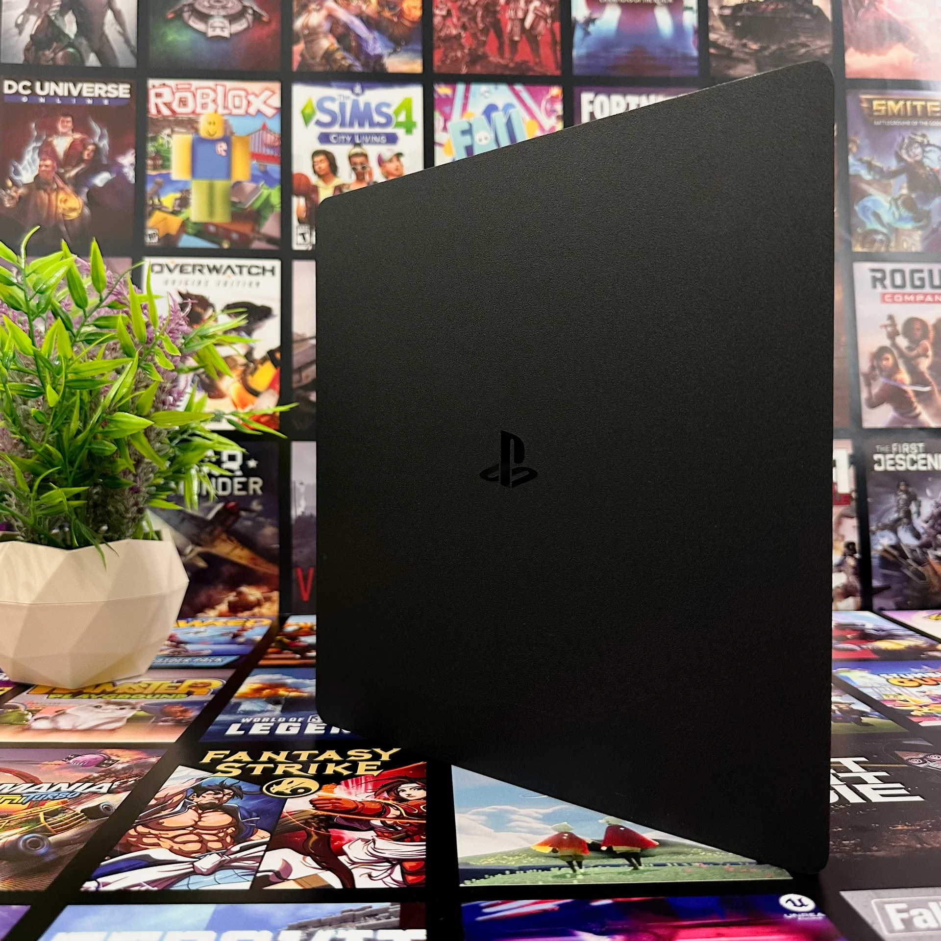 Sony playstation 4 Slim 500gb прошитая 2джойстика - миниатюра 7