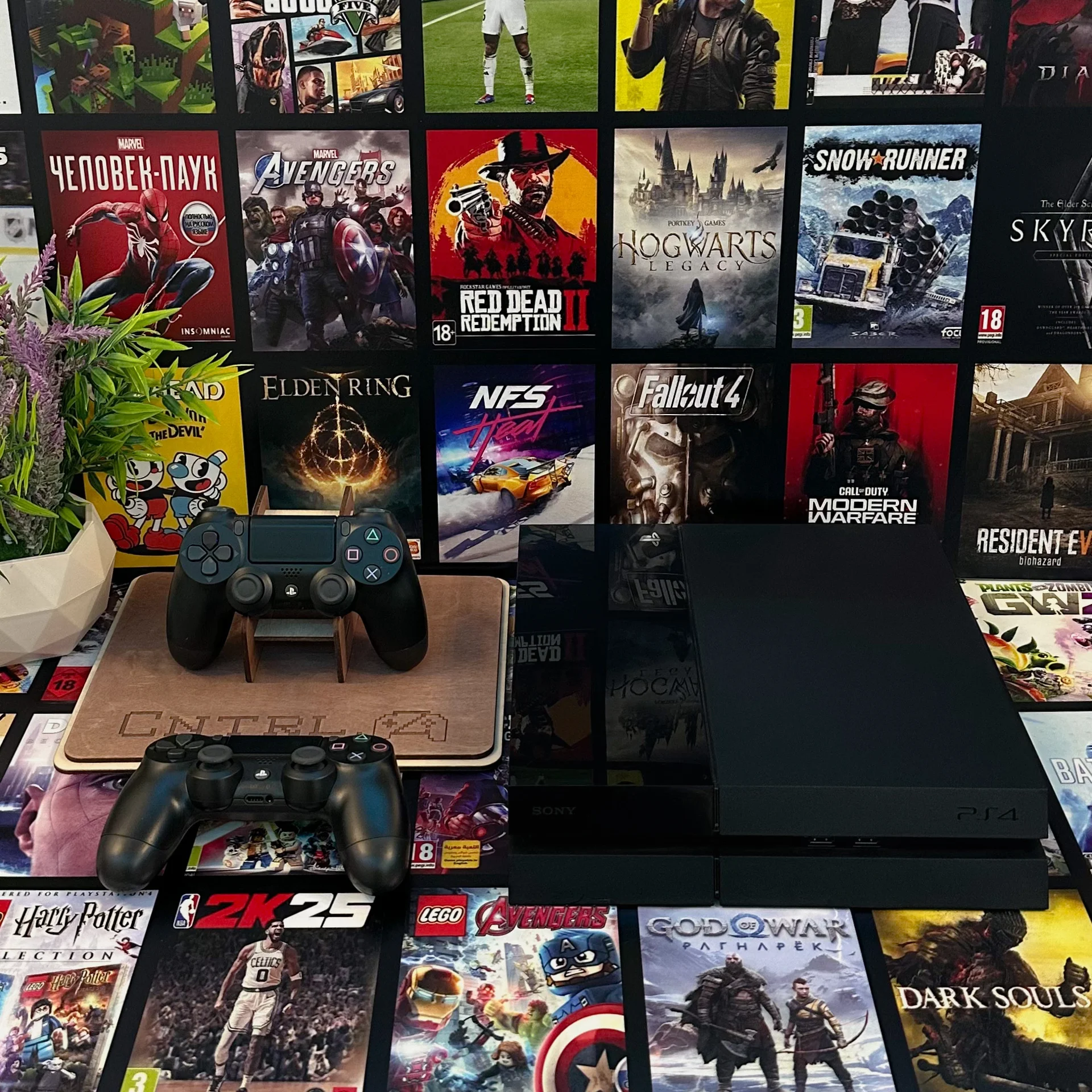 Sony PlayStation 4 500 гб Прошитая 2 джойстика - миниатюра 5