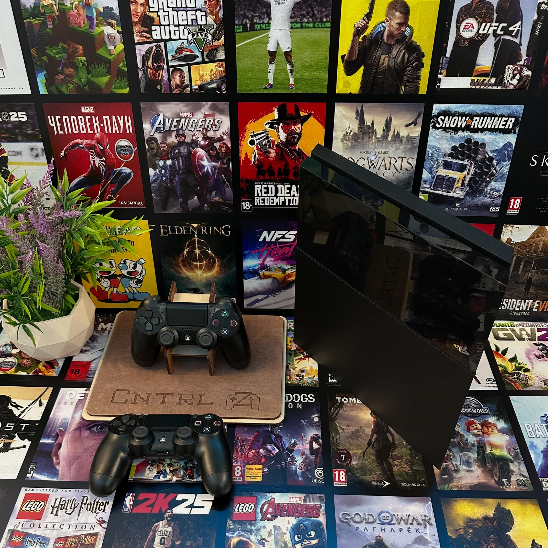 Sony PlayStation 4 500 гб Прошитая 2 джойстика - миниатюра 6