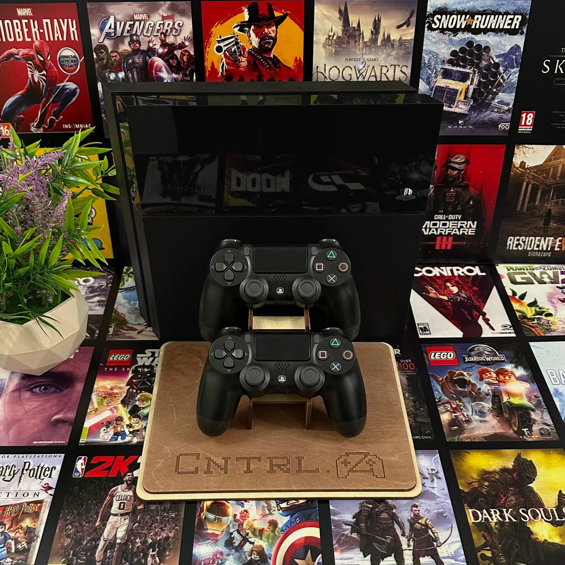 Sony PlayStation 4 500 гб Прошитая 2 джойстика - миниатюра 7