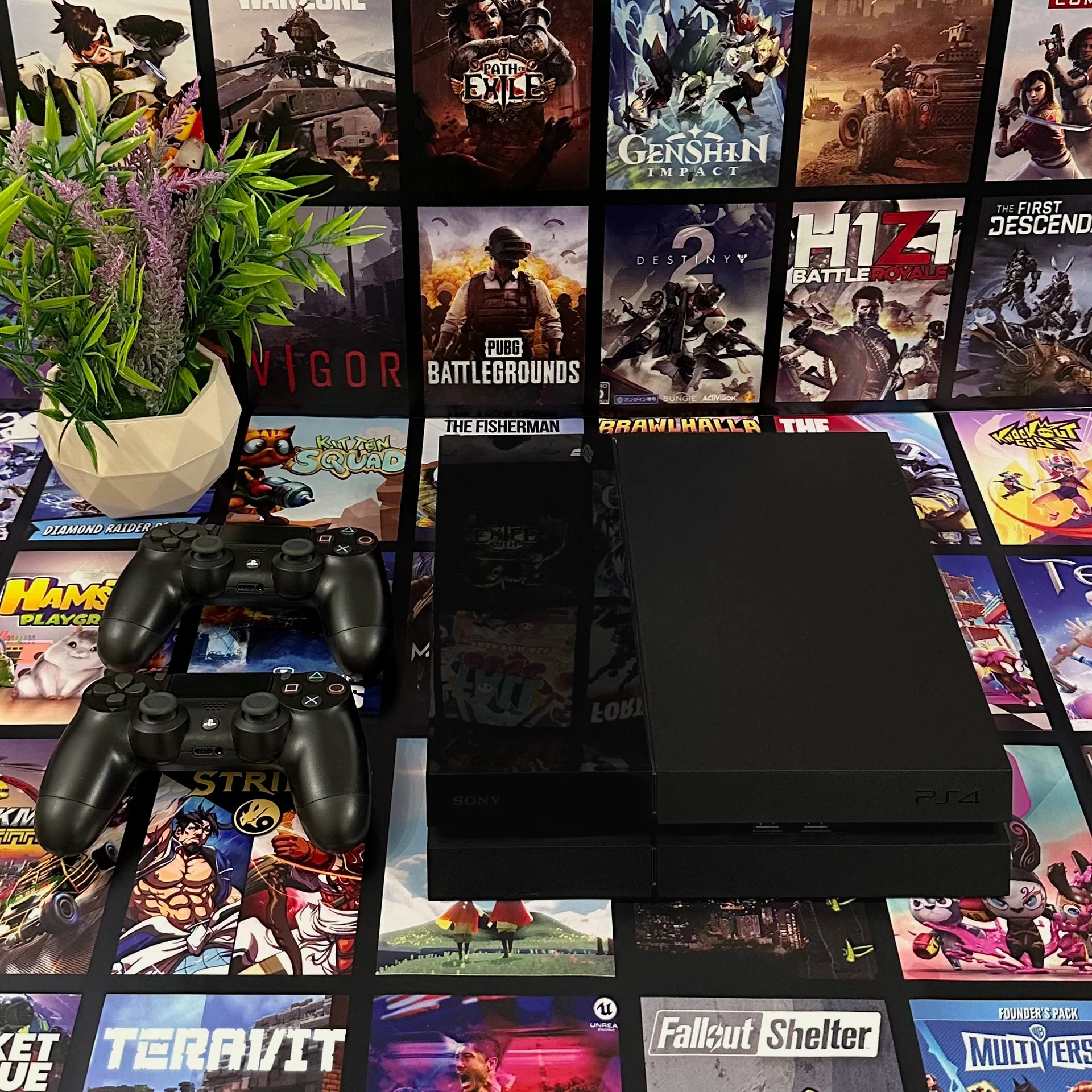Sony PlayStation 4 500 гб Прошитая 2 джойстика - миниатюра 8
