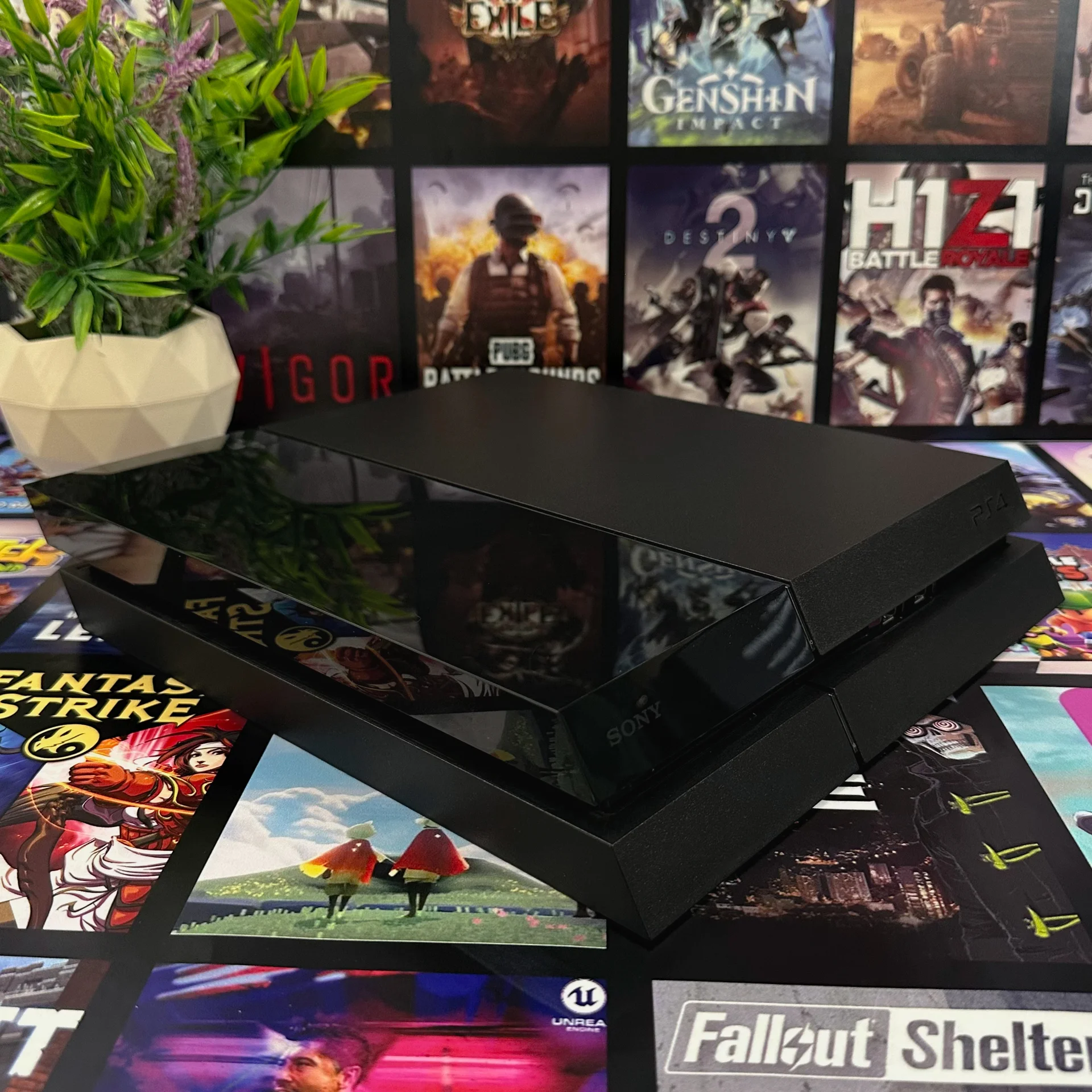 Sony PlayStation 4 500 гб Прошитая 2 джойстика - миниатюра 12