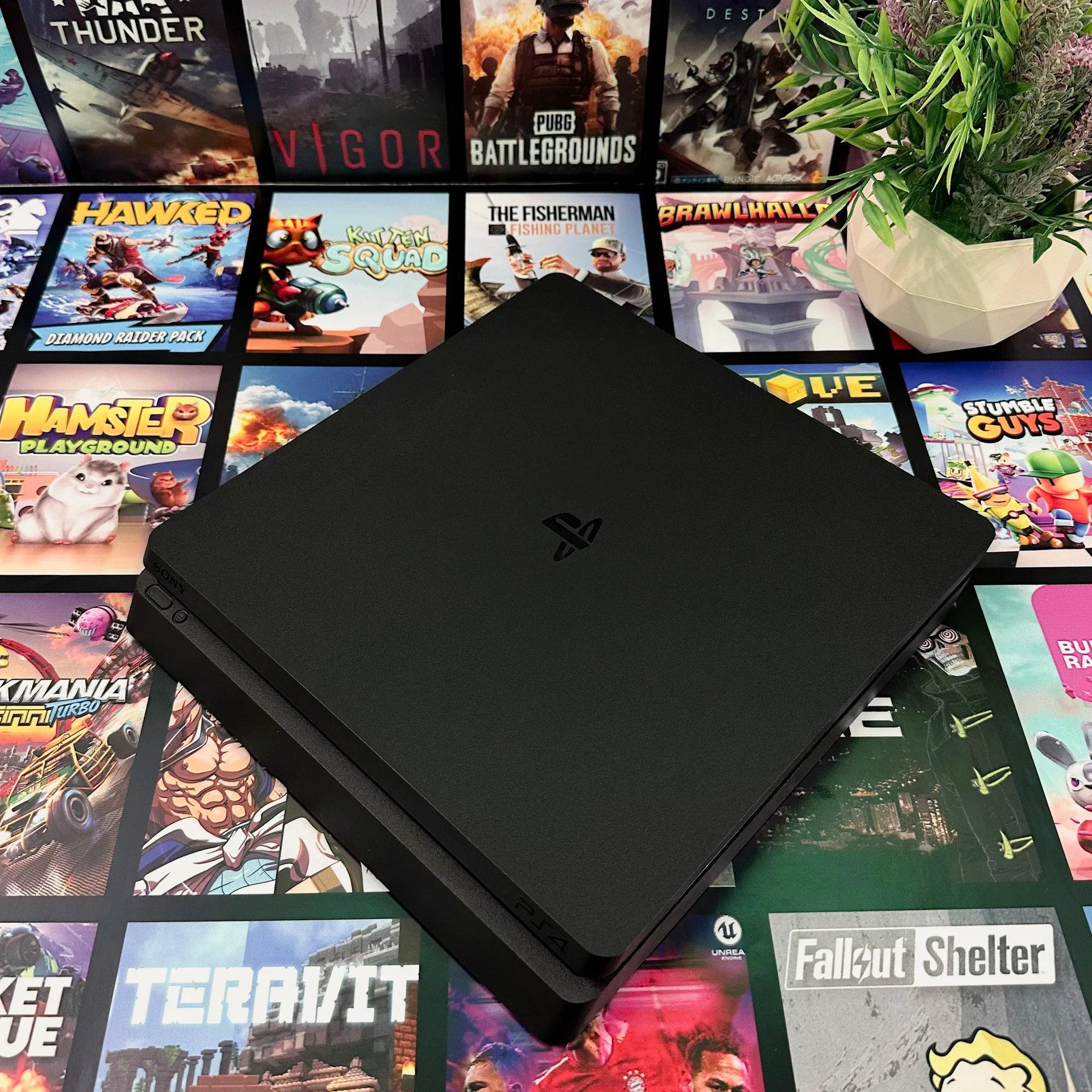 Sony PlayStation 4 Slim, 500 гб, 2дж +170 игр - миниатюра 11
