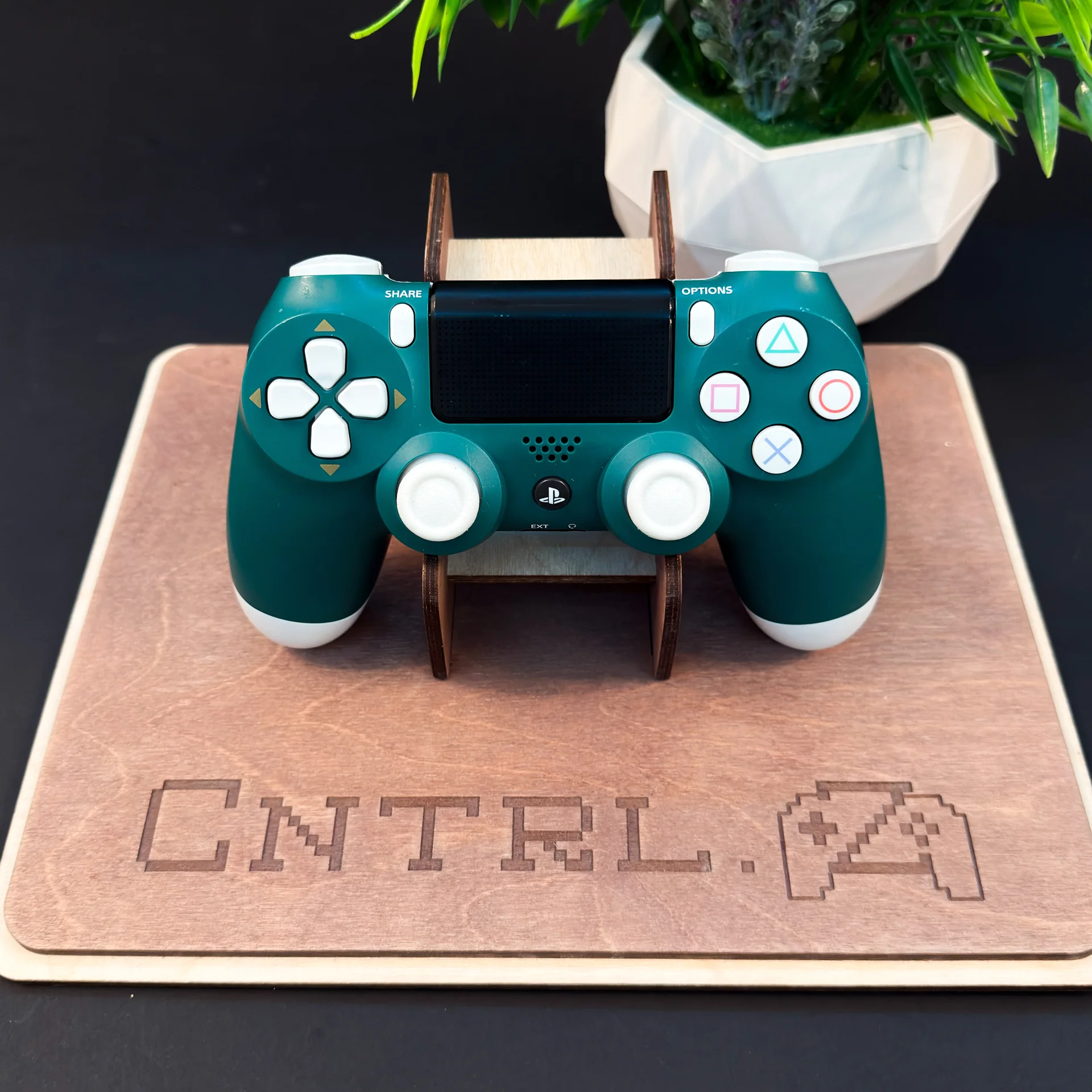 Оригинальный геймпад Sony PS4 V2 Alpine Green - миниатюра 2