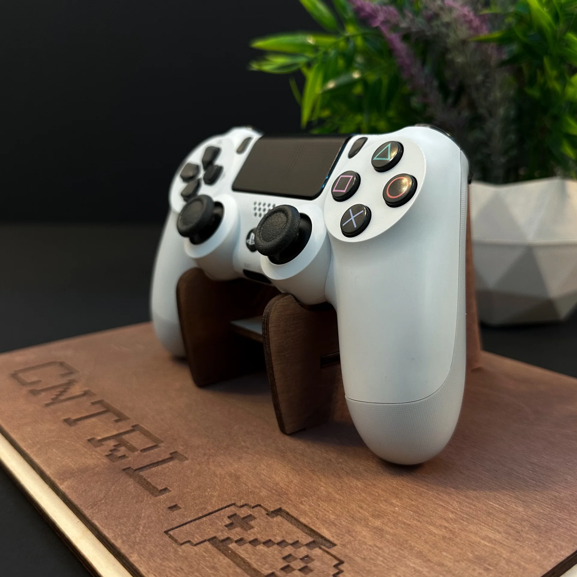 Геймпад Dualshock 4 v2 Оригинальный в идеале Белый - миниатюра 7