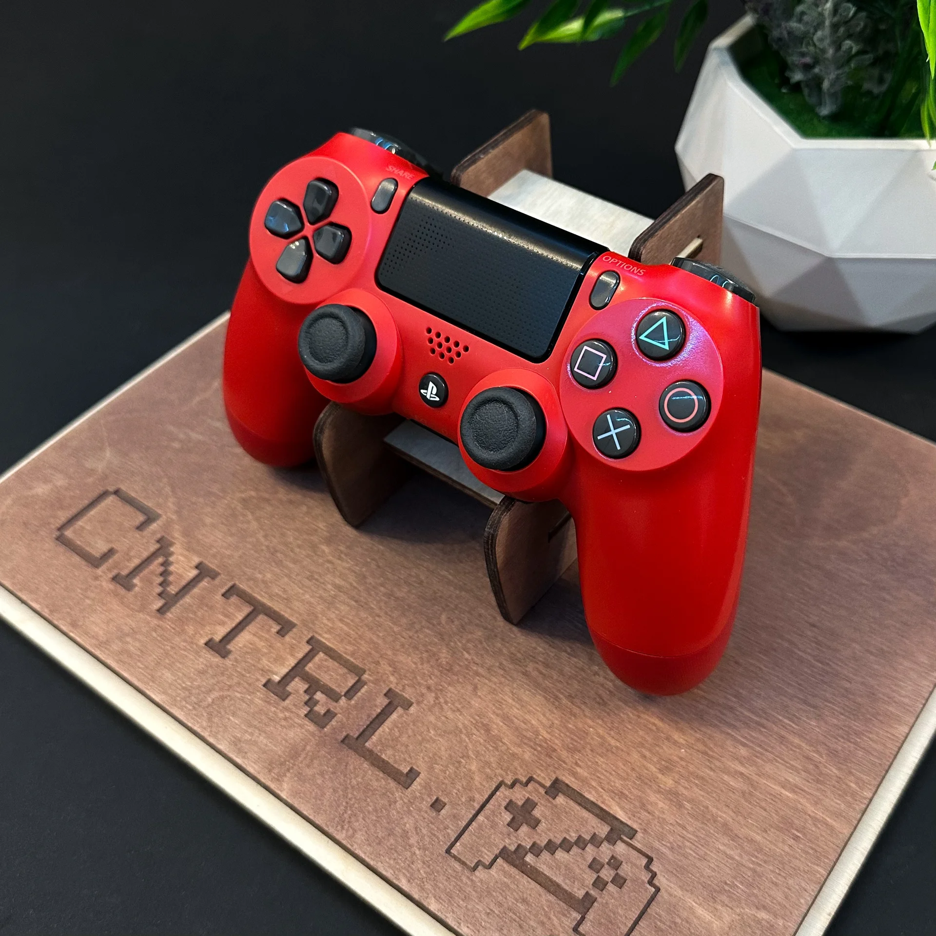Геймпад Dualshock 4 v2 Оригинальный Красный - миниатюра 4