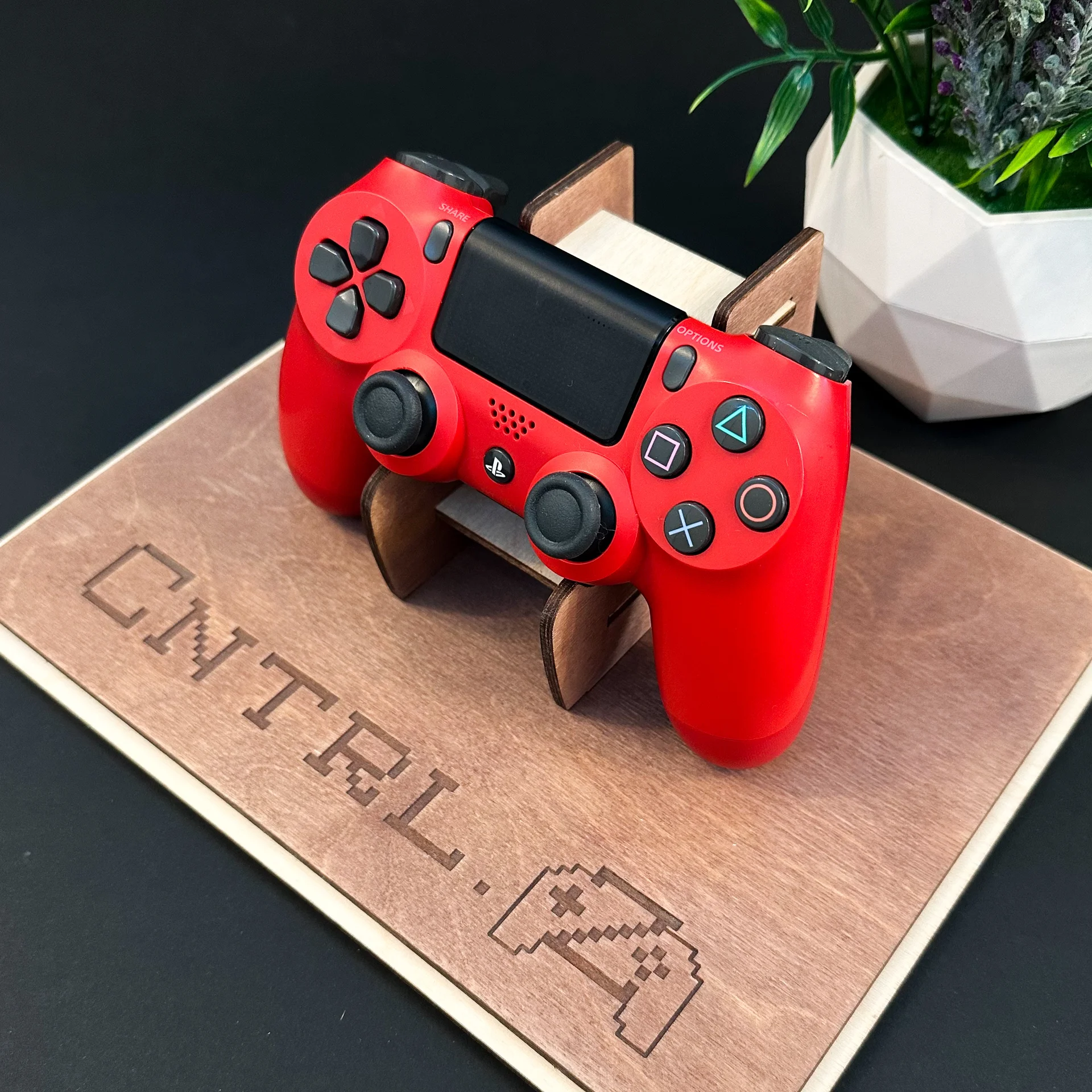 Геймпад Dualshock 4 v2 Оригинальный красный - миниатюра 5