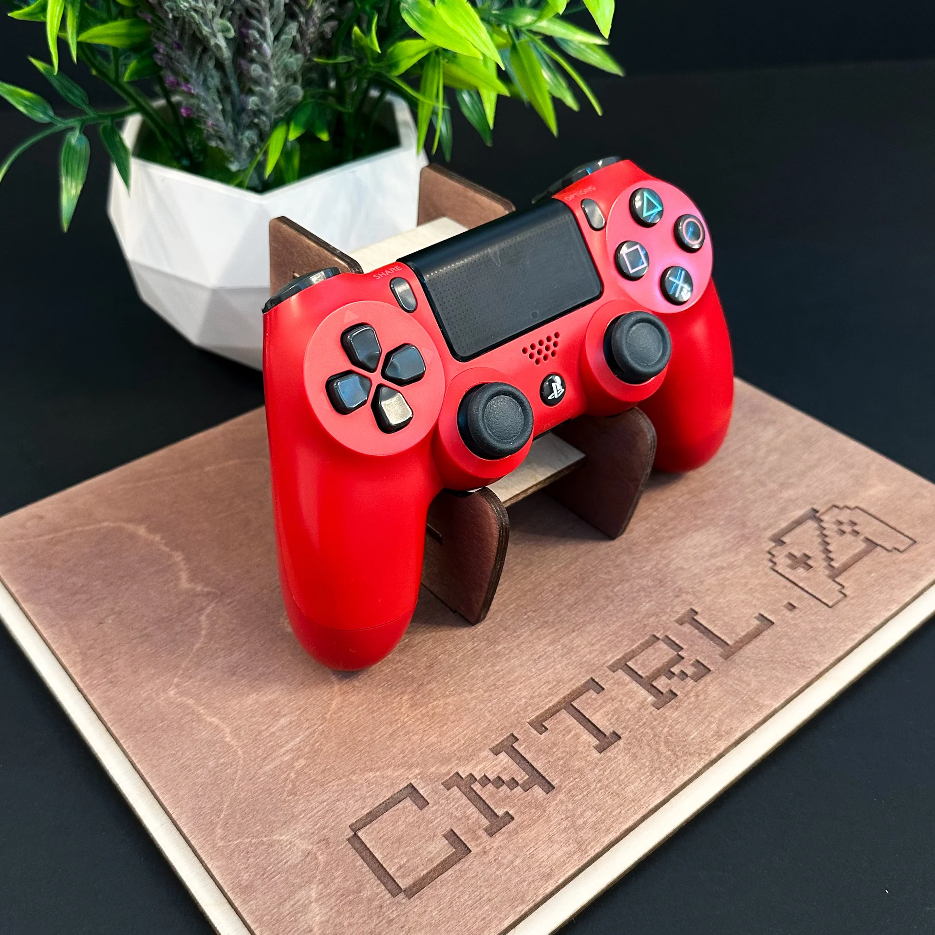 Геймпад Dualshock 4 v2 Оригинальный красный - миниатюра 7