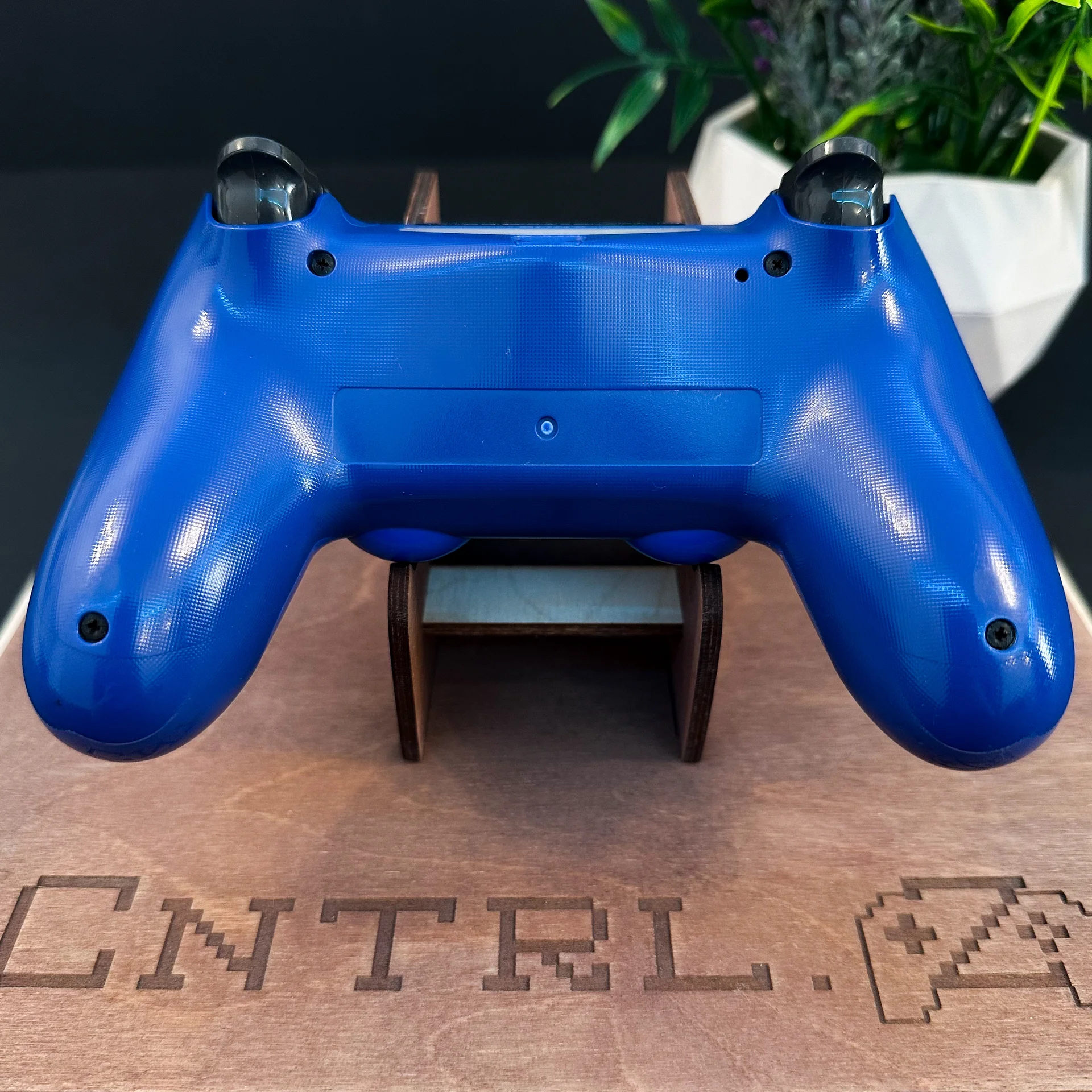Геймпад Dualshock 4 v2 Оригинальный синий - миниатюра 3