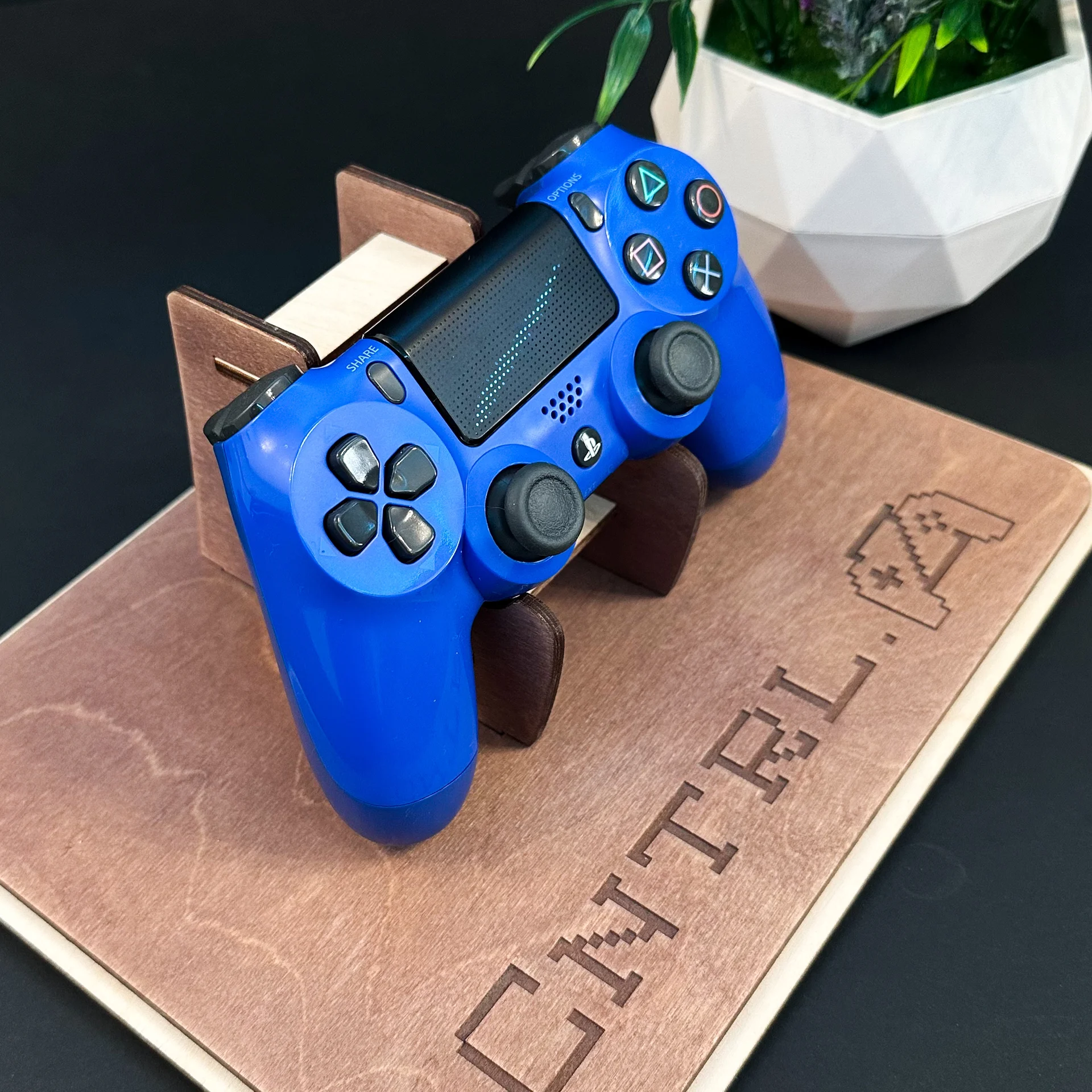 Геймпад Dualshock 4 v2 Оригинальный синий - миниатюра 5