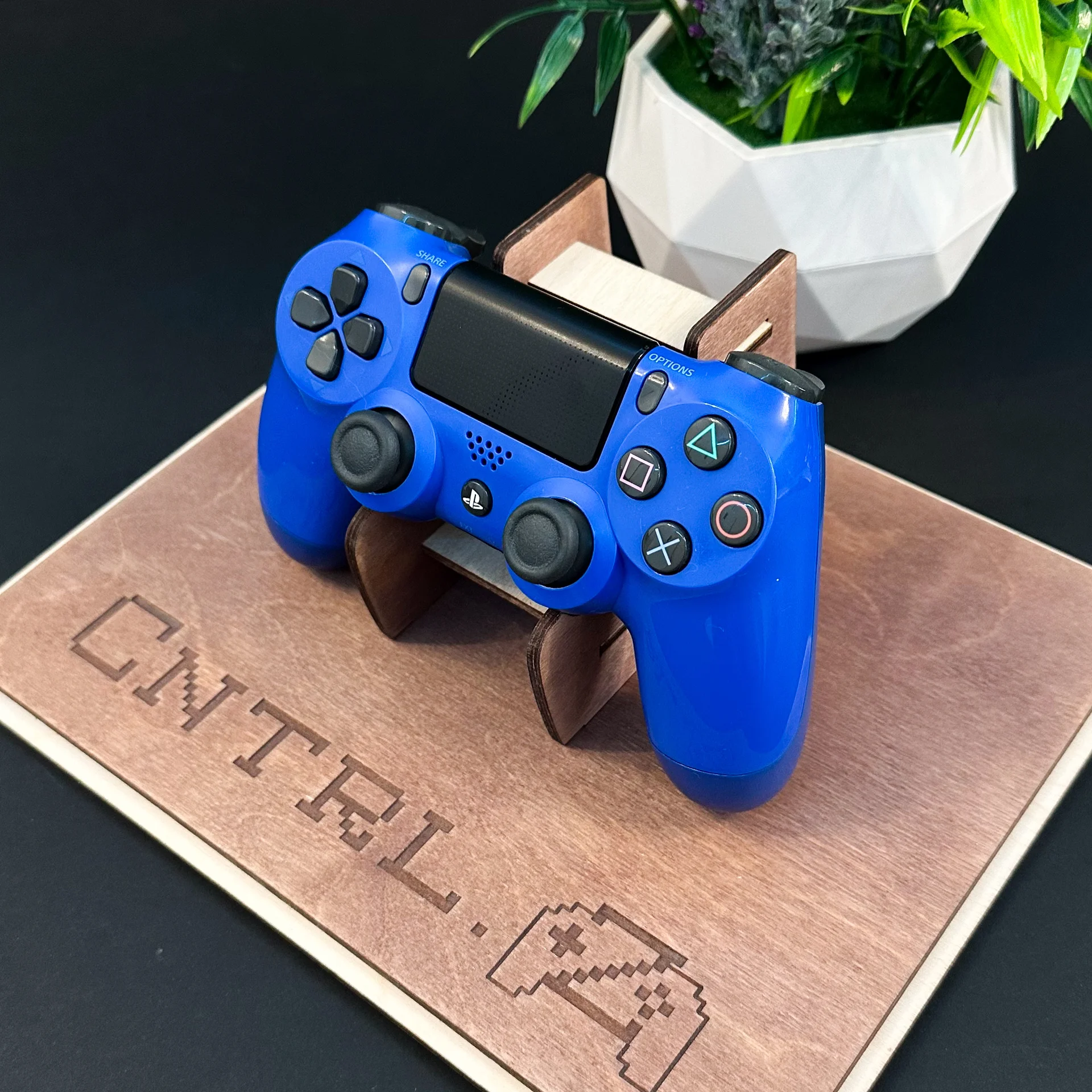 Геймпад Dualshock 4 v2 Оригинальный синий - миниатюра 7