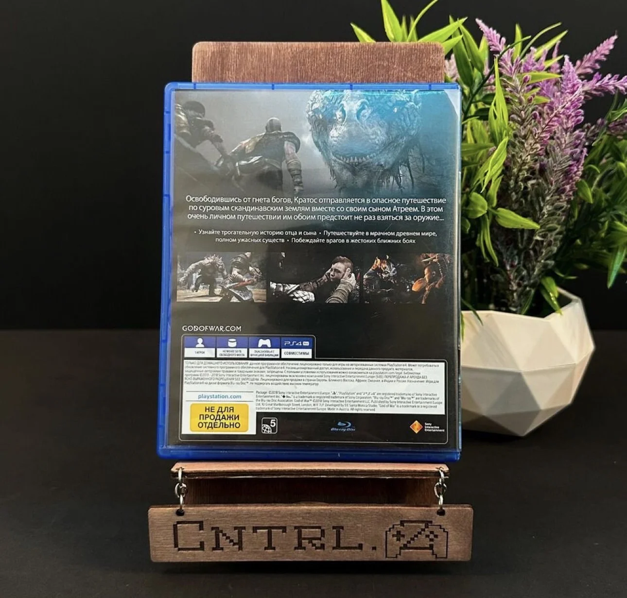 God Of War 4 Диск PS4/PS5 Лицензионный - миниатюра 2