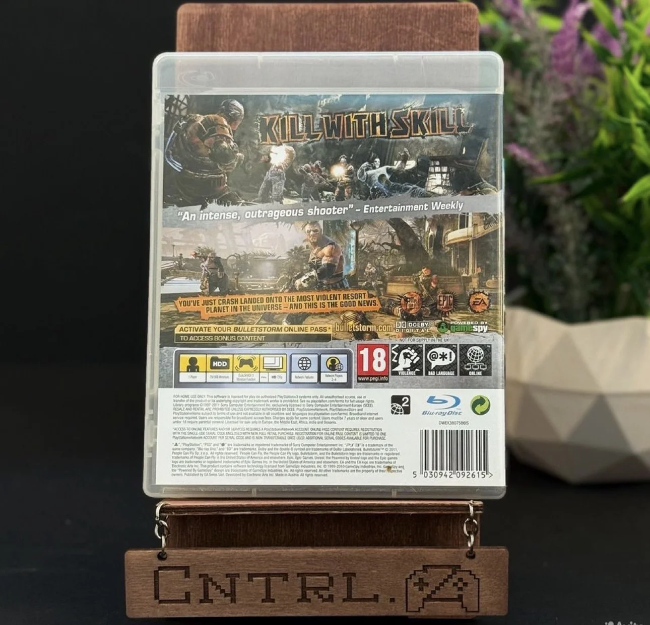 Bulletstorm PS3 Диск - миниатюра 2