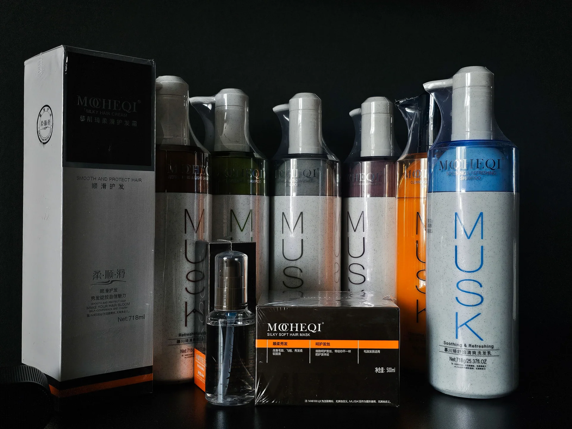 Профессиональный шампунь Mocheqi Musk 718 мл новый - миниатюра 3