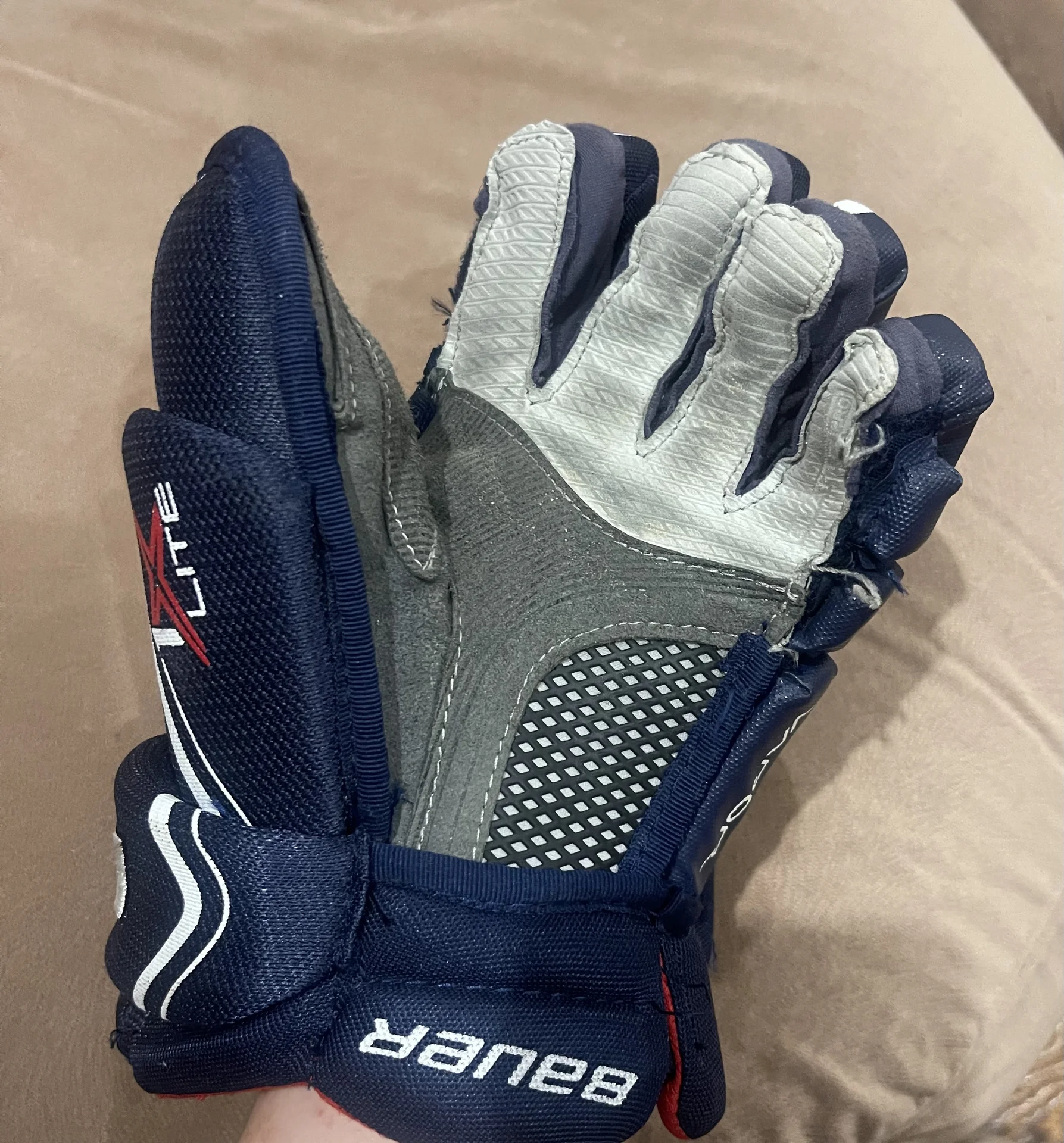 Краги хоккейные Bauer 1X Lite - миниатюра 5