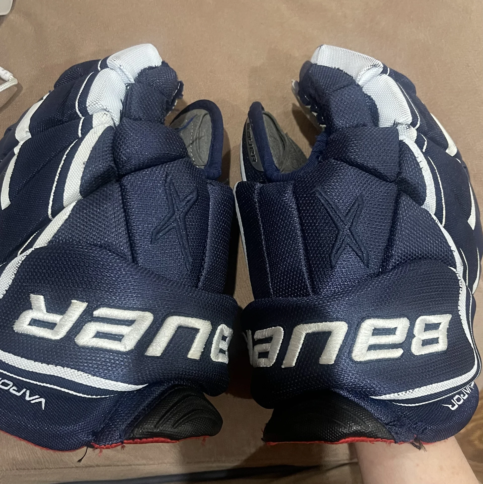 Краги хоккейные Bauer 1X Lite - миниатюра 6