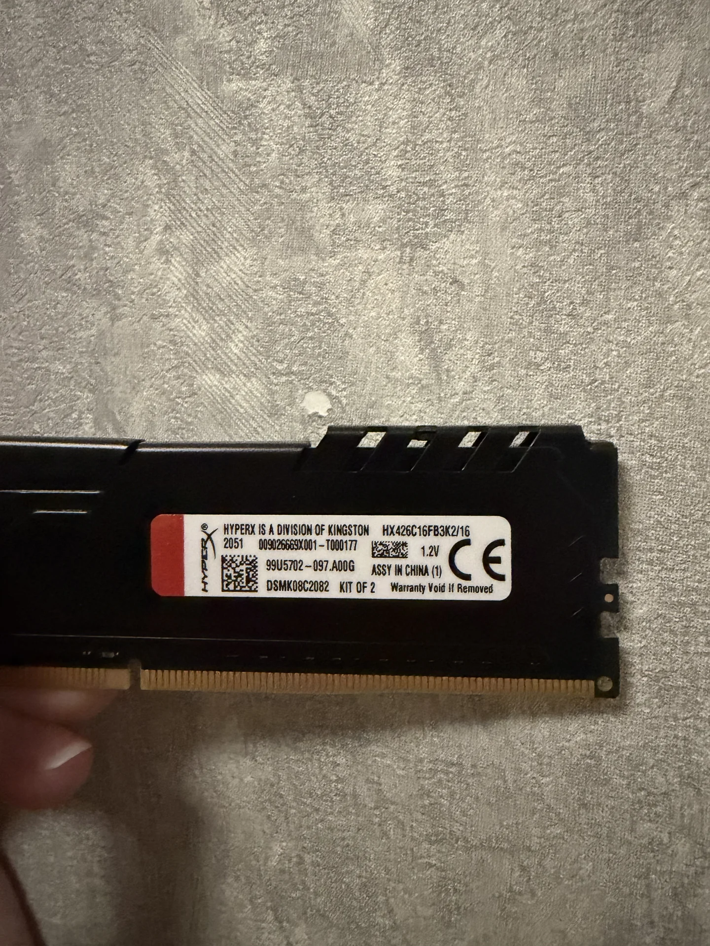 HyperX fury ddr4 8gb - миниатюра 4