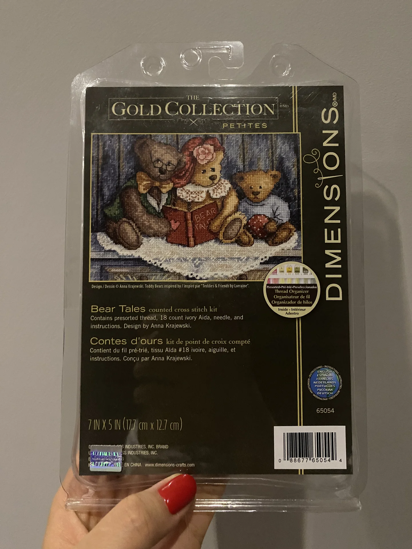 Набор для вышивания Dimensions Bear Tales - изображение 1