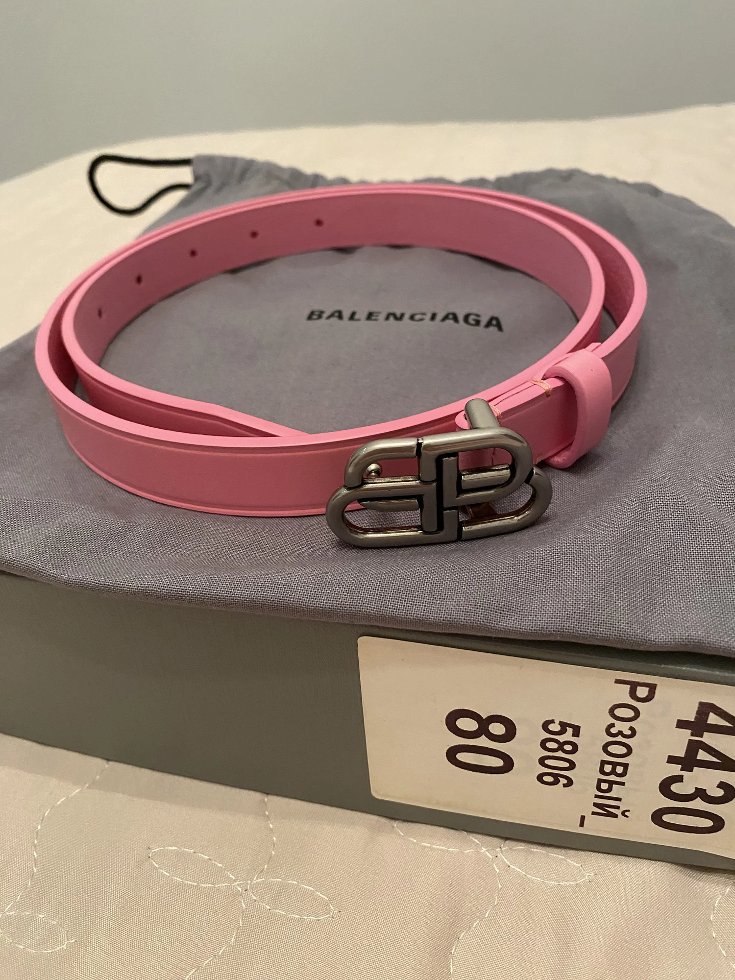 Ремень Balenciaga (оригинал) - миниатюра 6