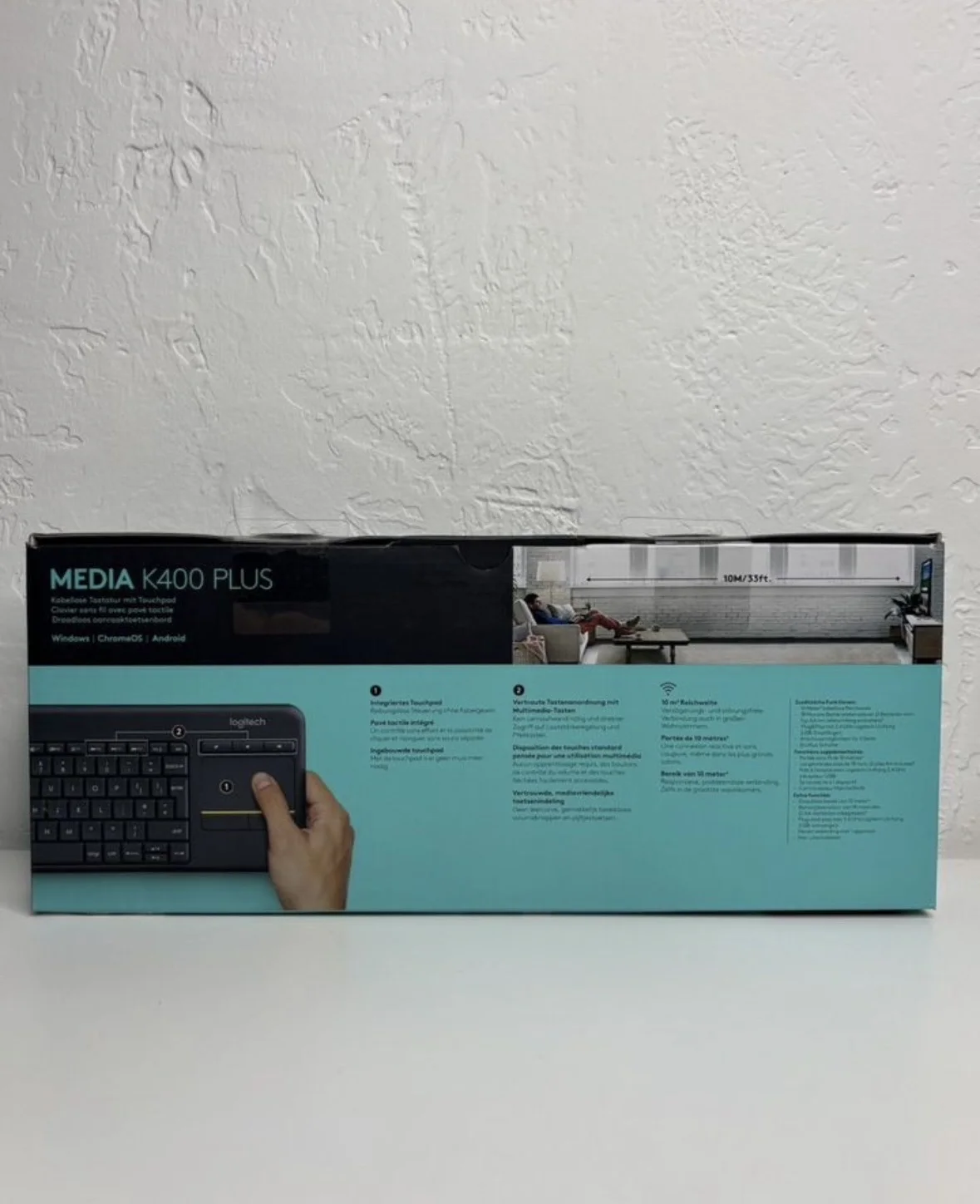 Клавиатура Logitech Media qwertz новая - миниатюра 2