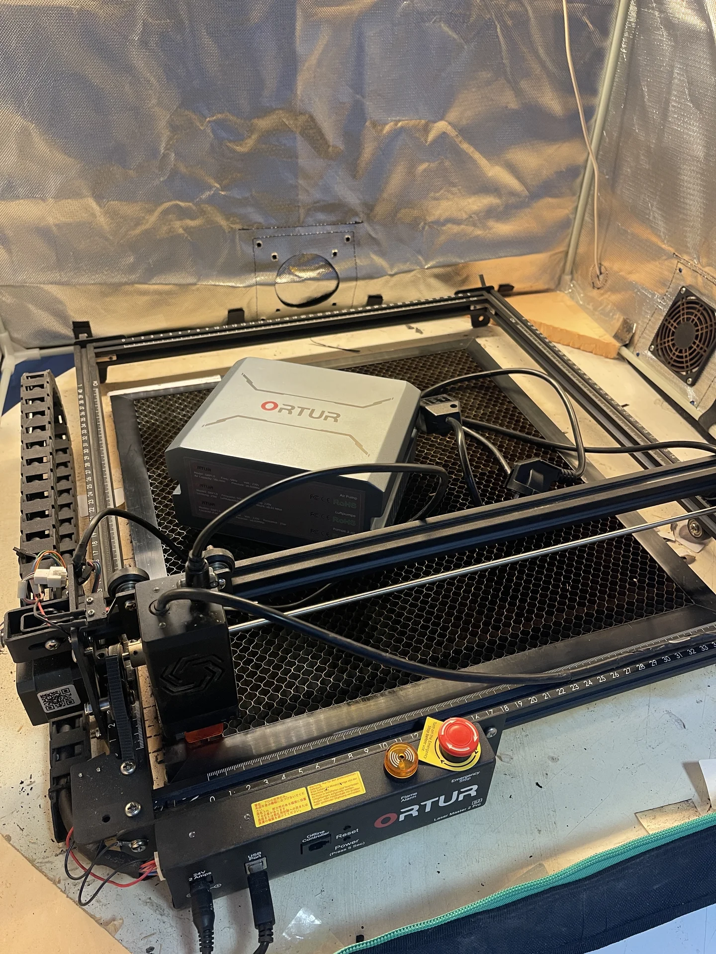 Станок лазерный с чпу ortur 10w - миниатюра 3