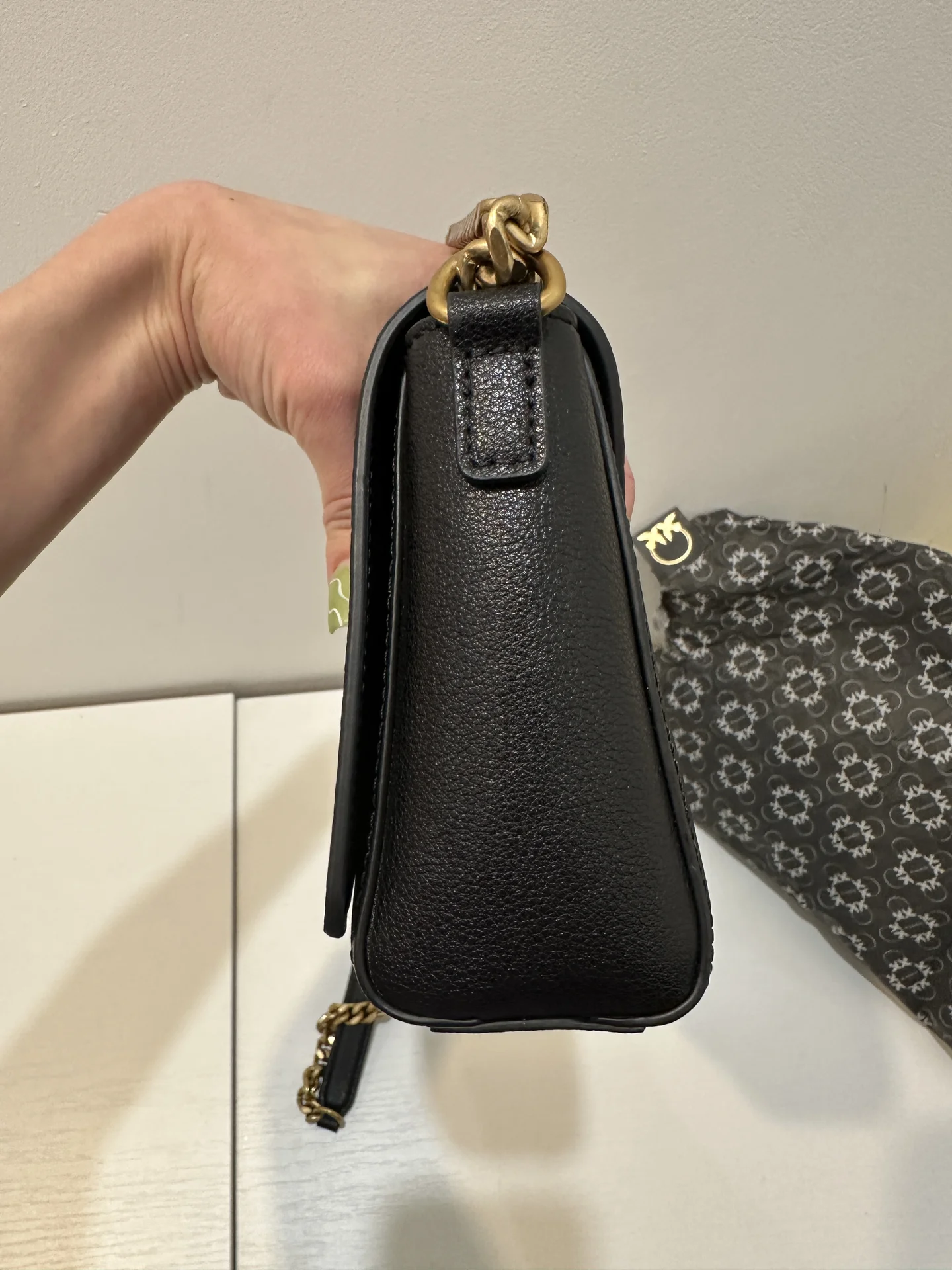 Сумка женская pinko оригинал нат.кожа - миниатюра 4