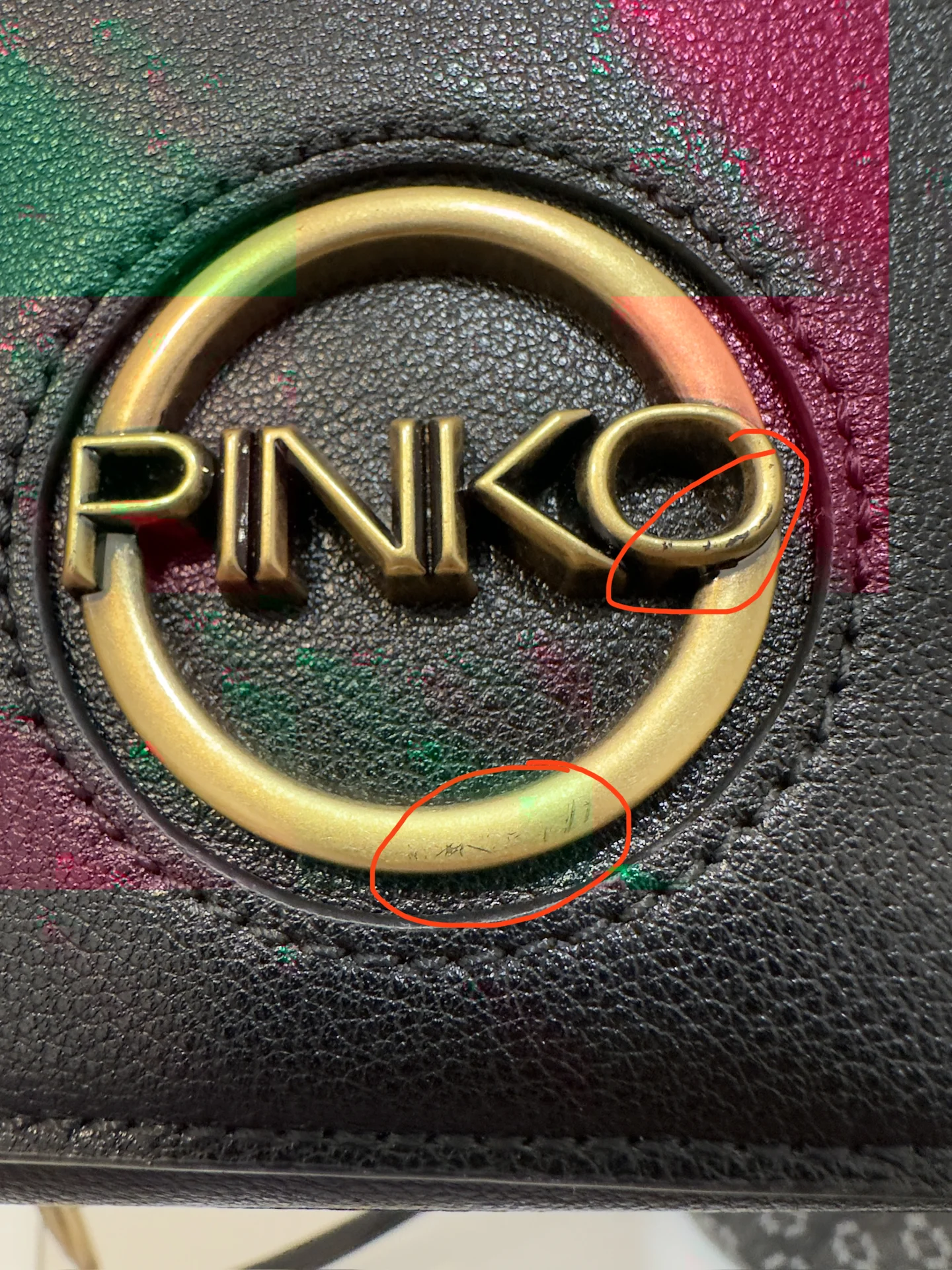 Сумка женская pinko оригинал нат.кожа - миниатюра 10